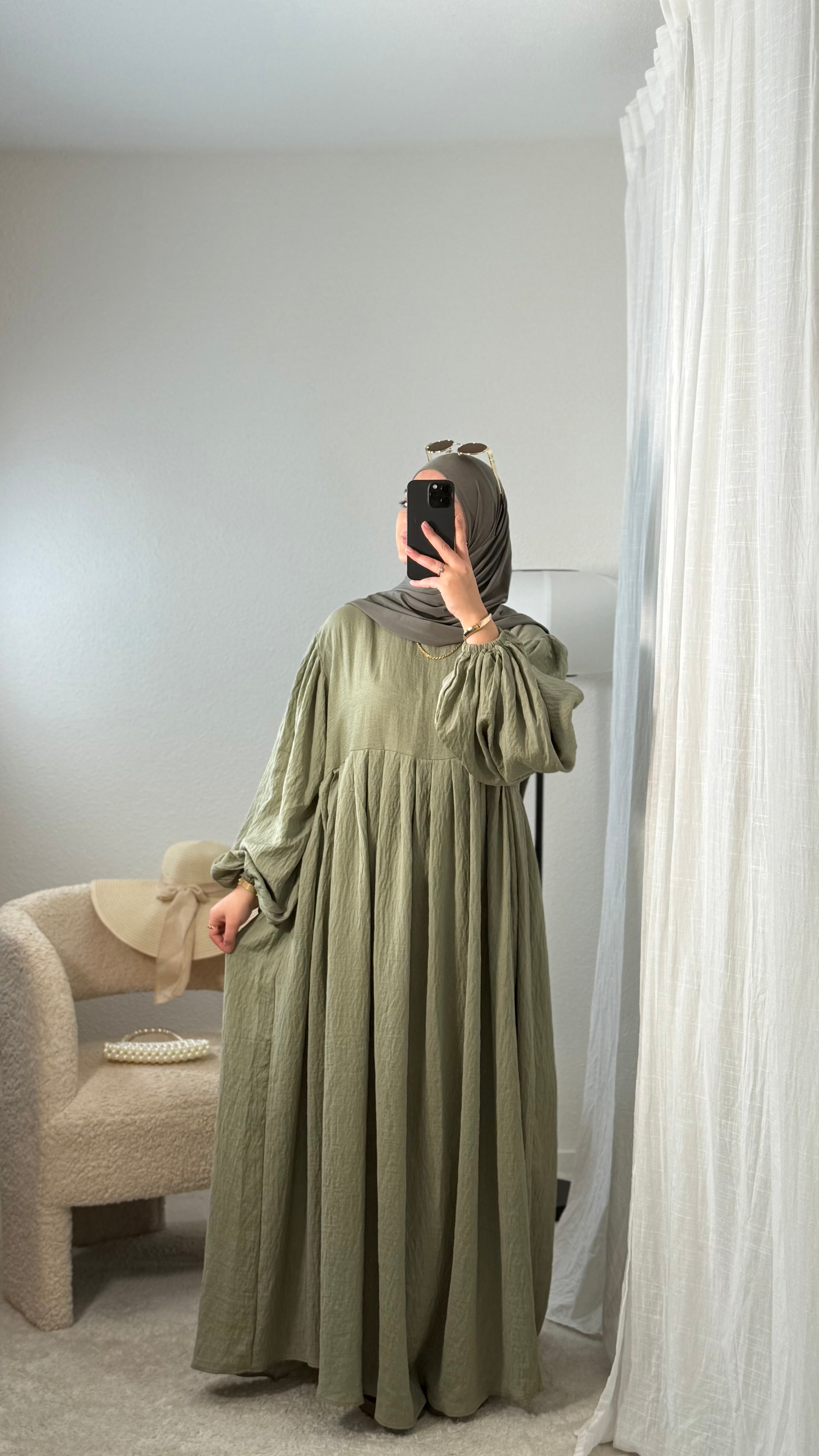Abaya Lin Plissée PREMIUM