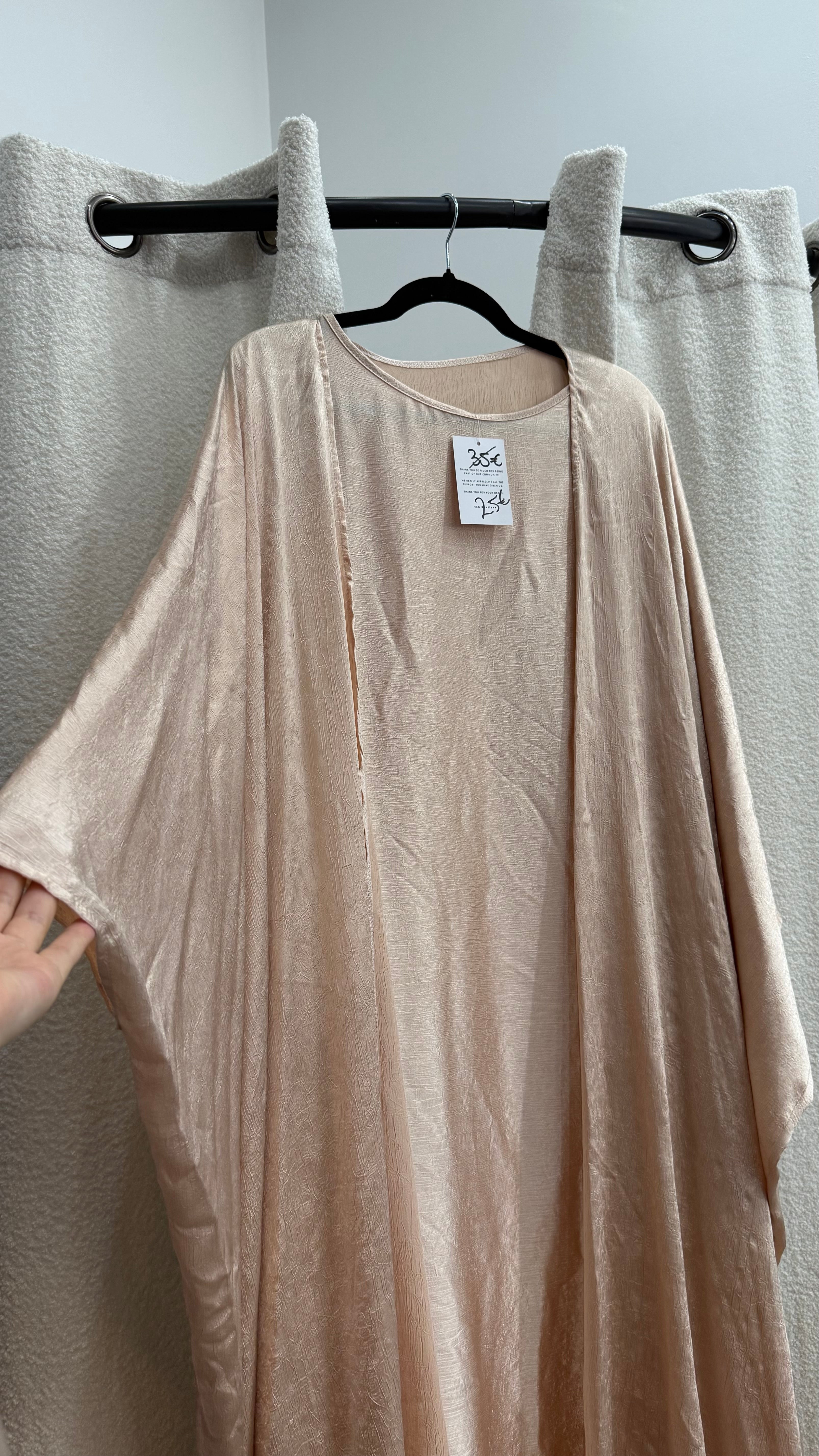 Set kimono satin