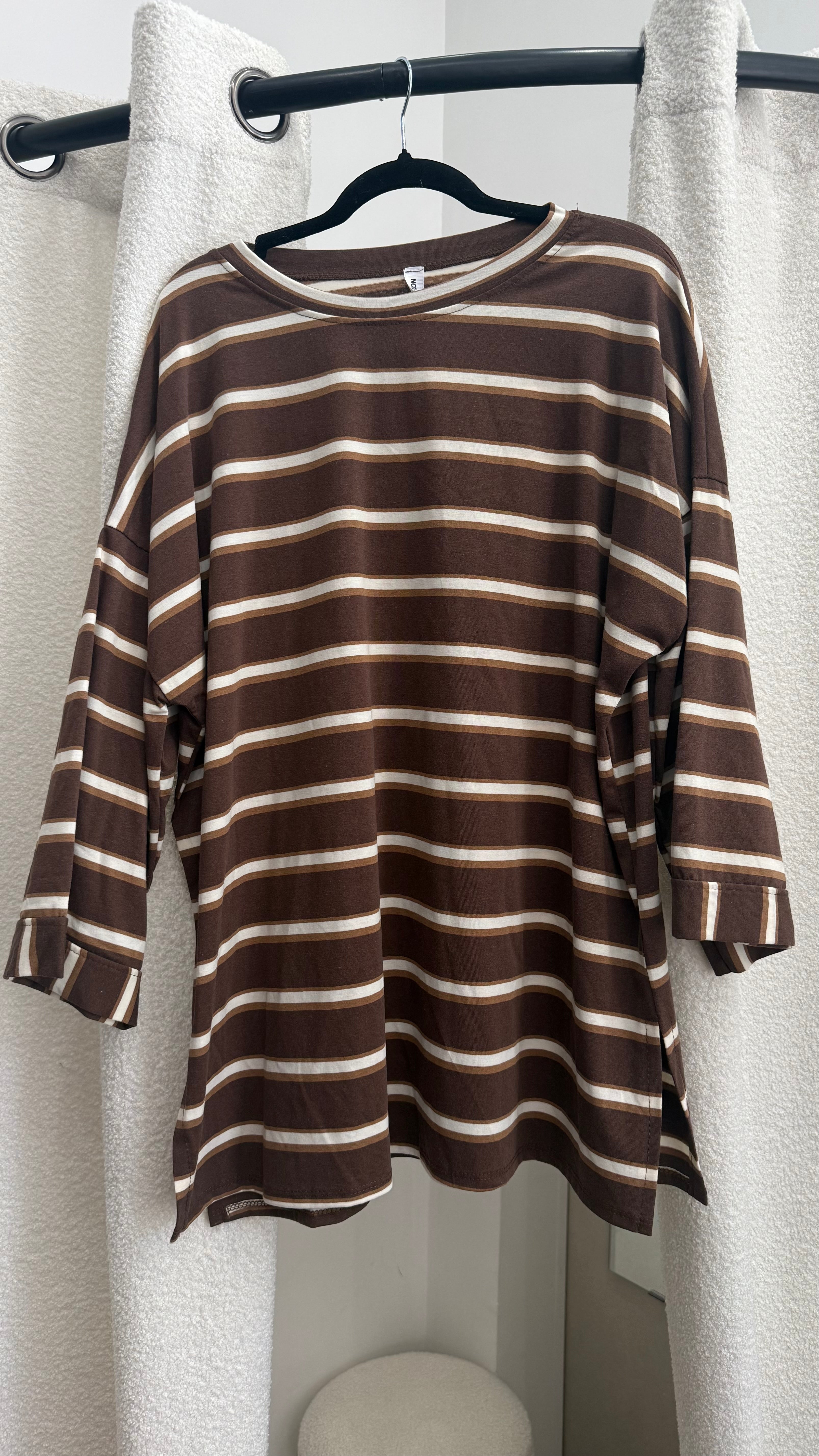 Pull marinière coton