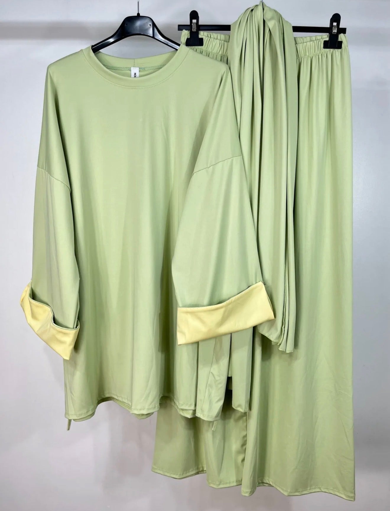 Burkini manches colorées