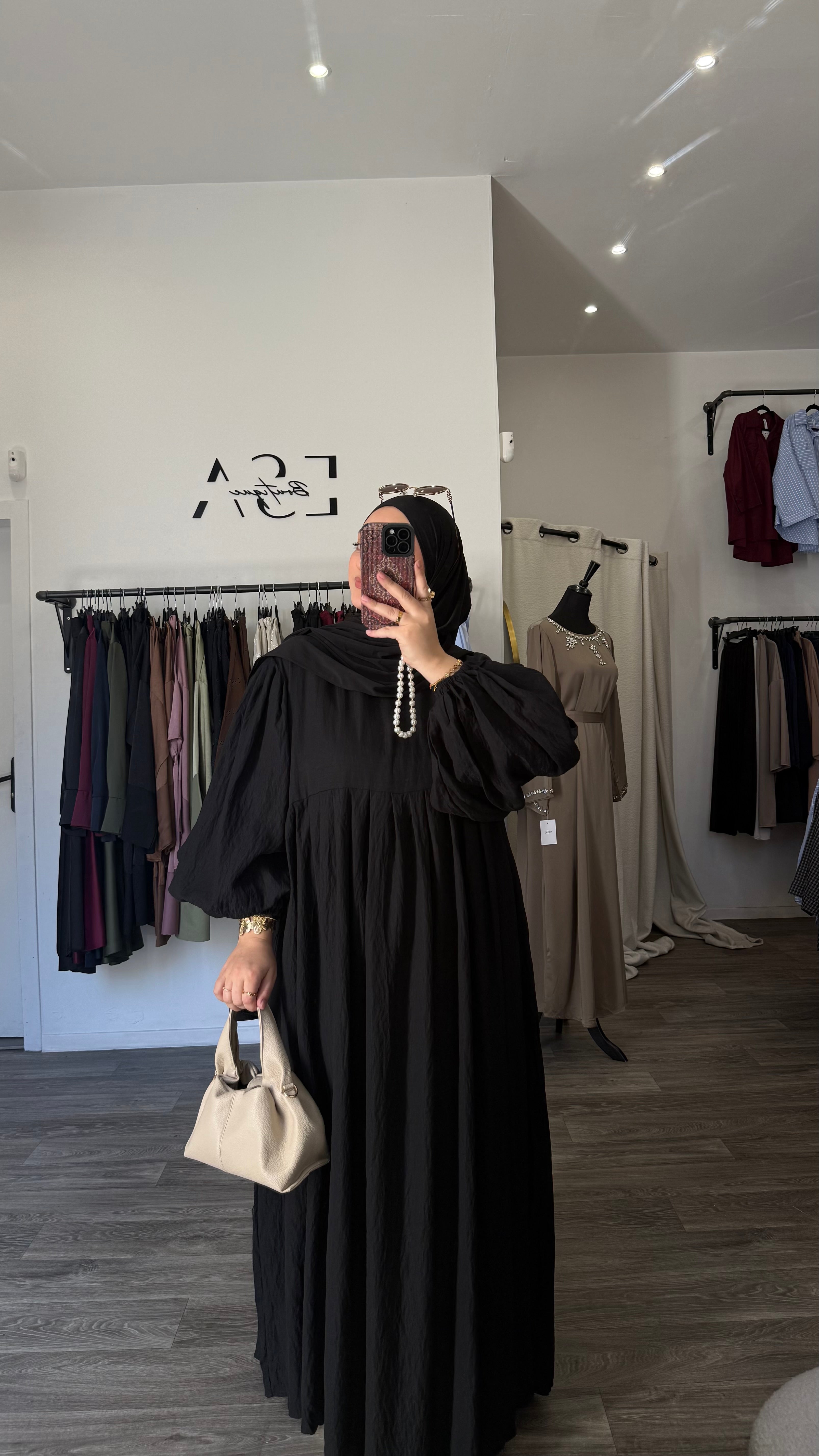 Abaya Lin Plissée PREMIUM