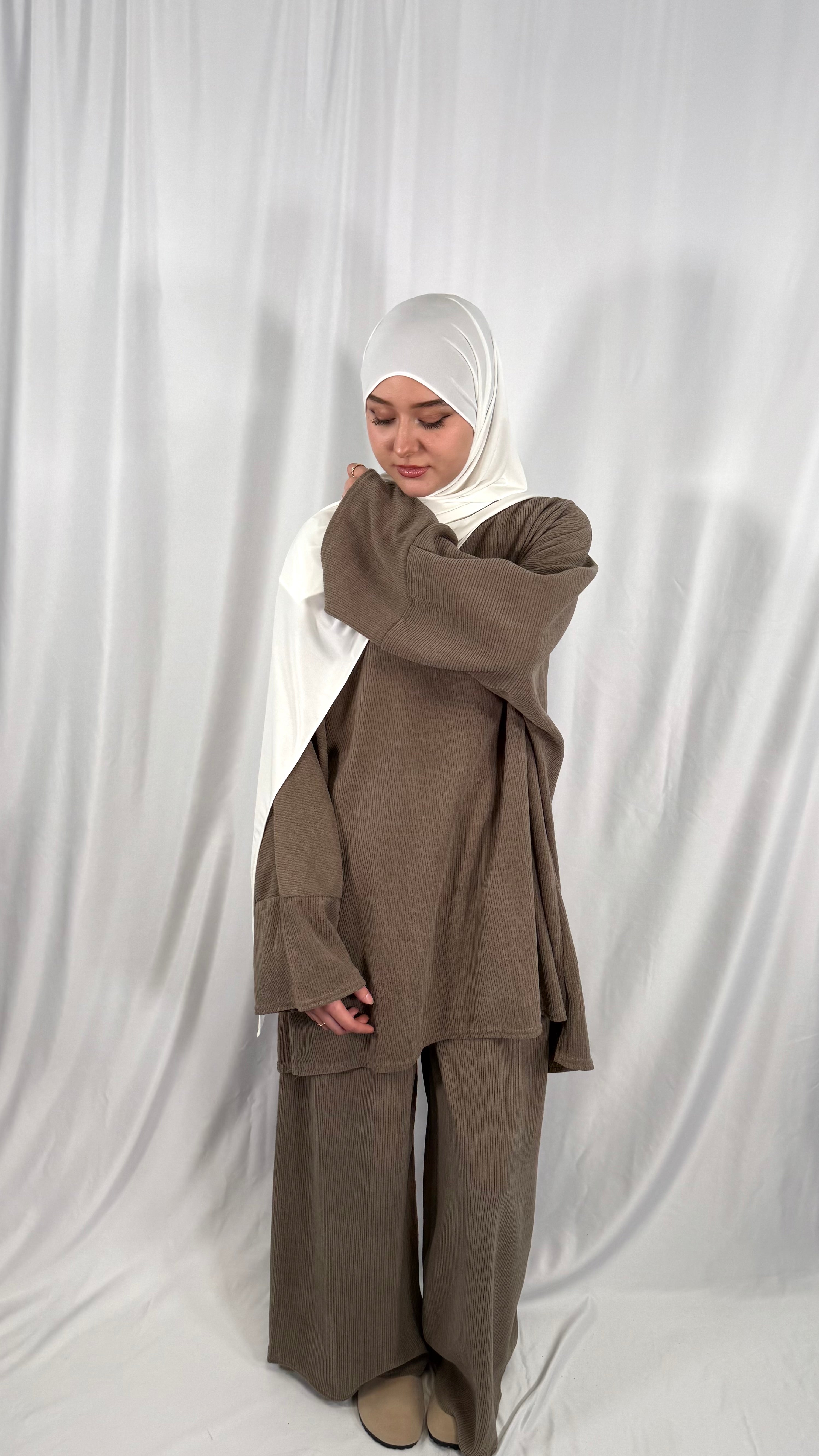 Set côtelé pantalon