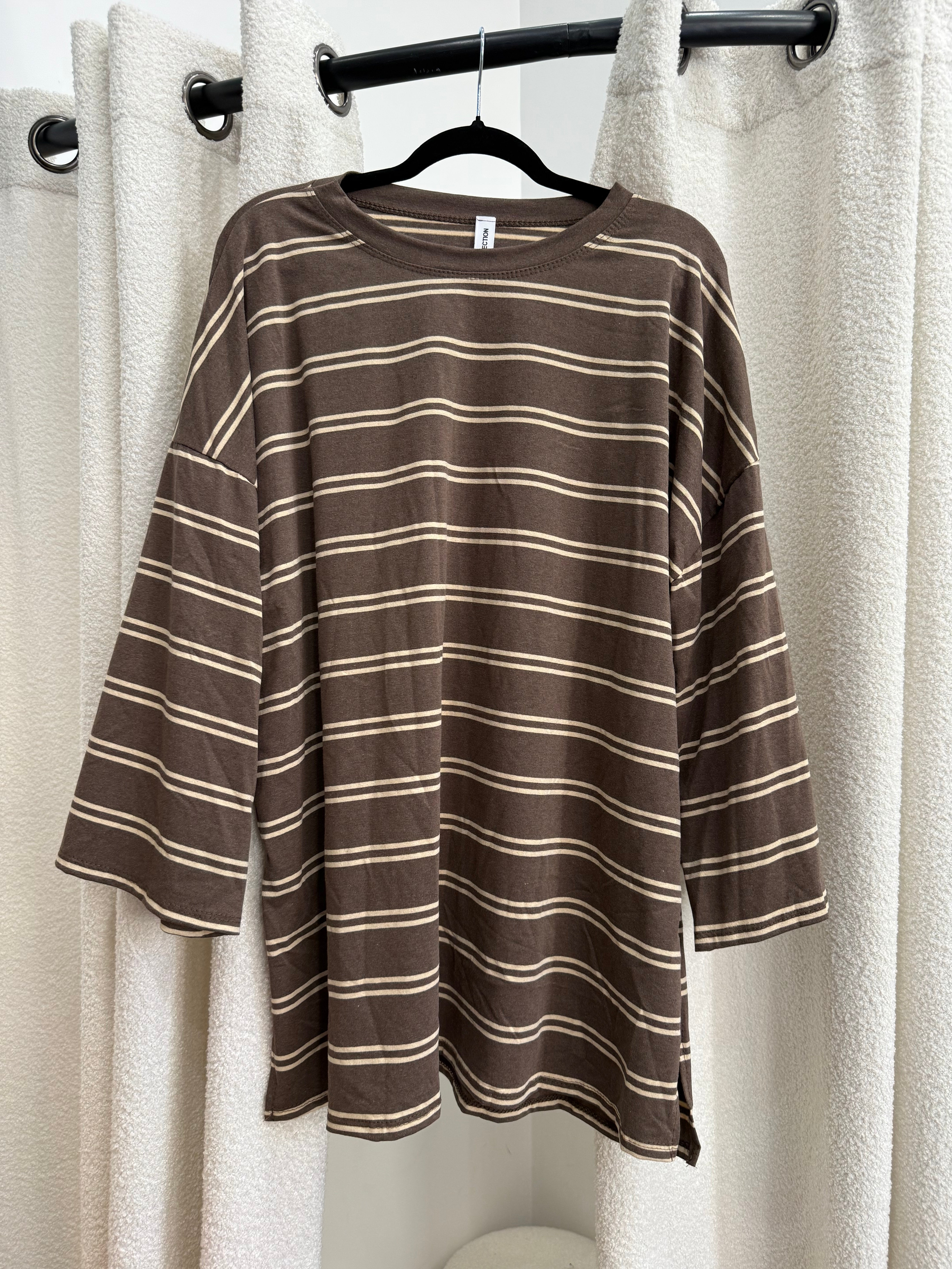 Pull marinière coton