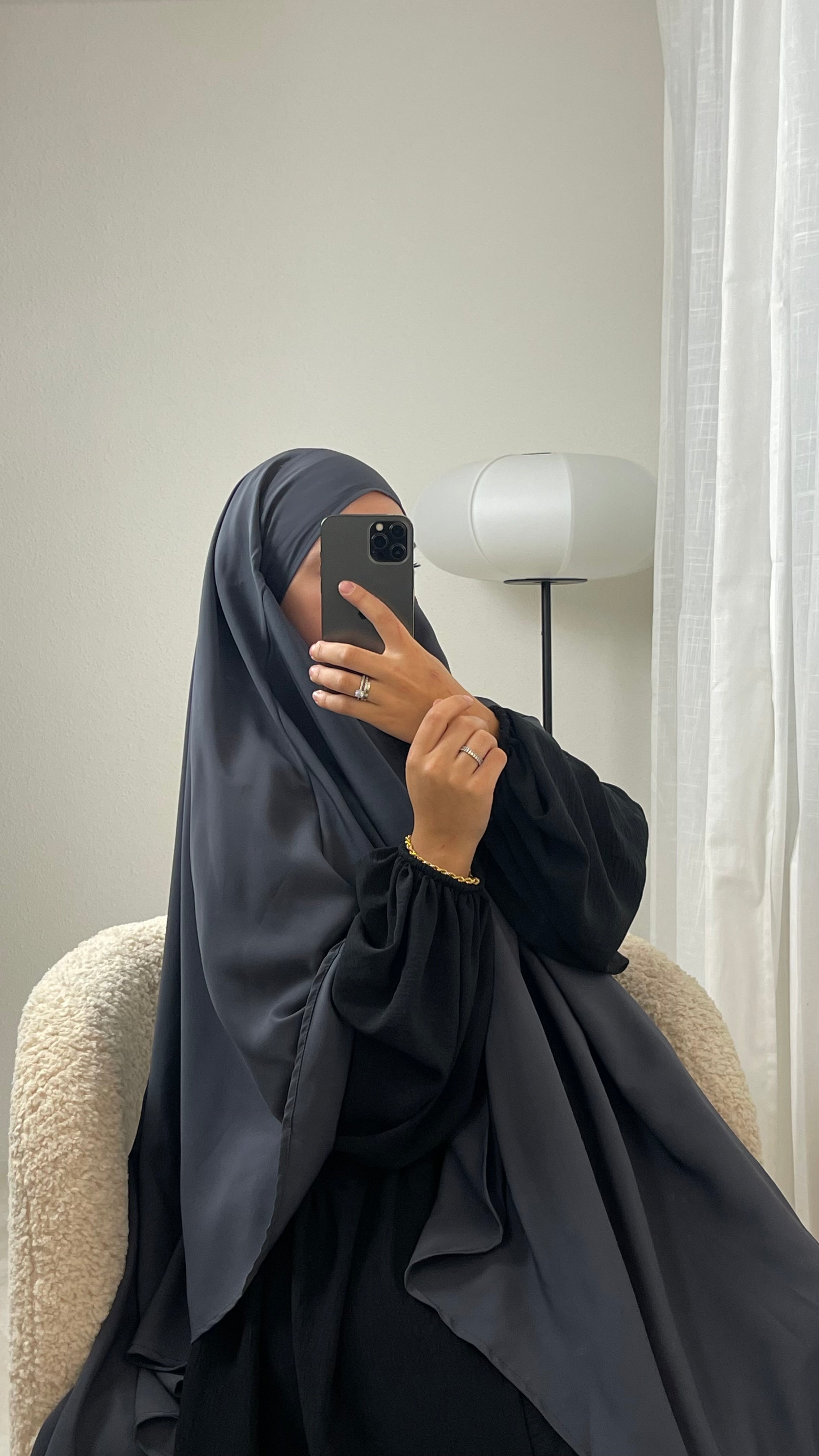 Premium Medina Silk Khimar