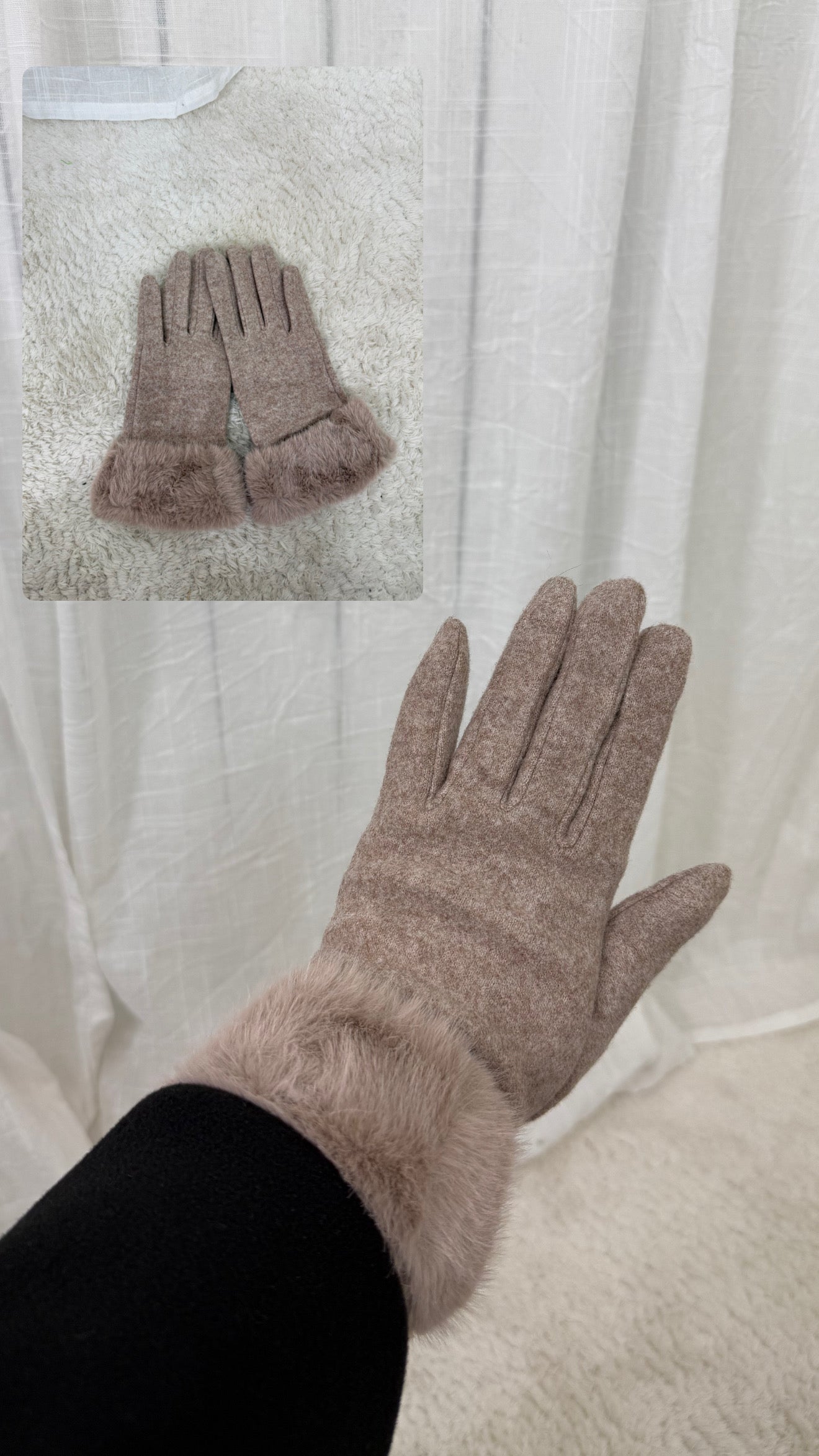 Touch Fur Glove