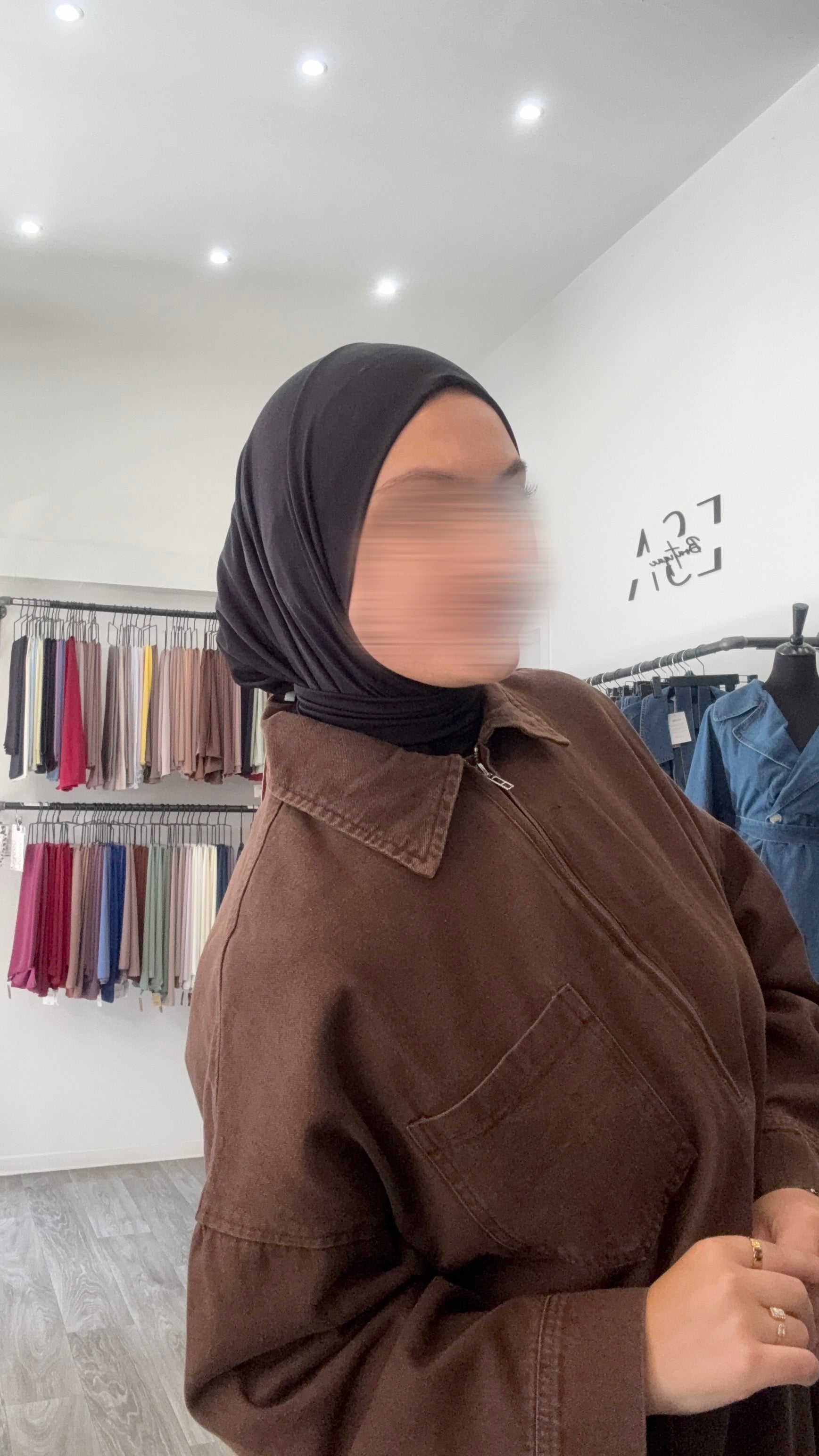 Hijab cagoule