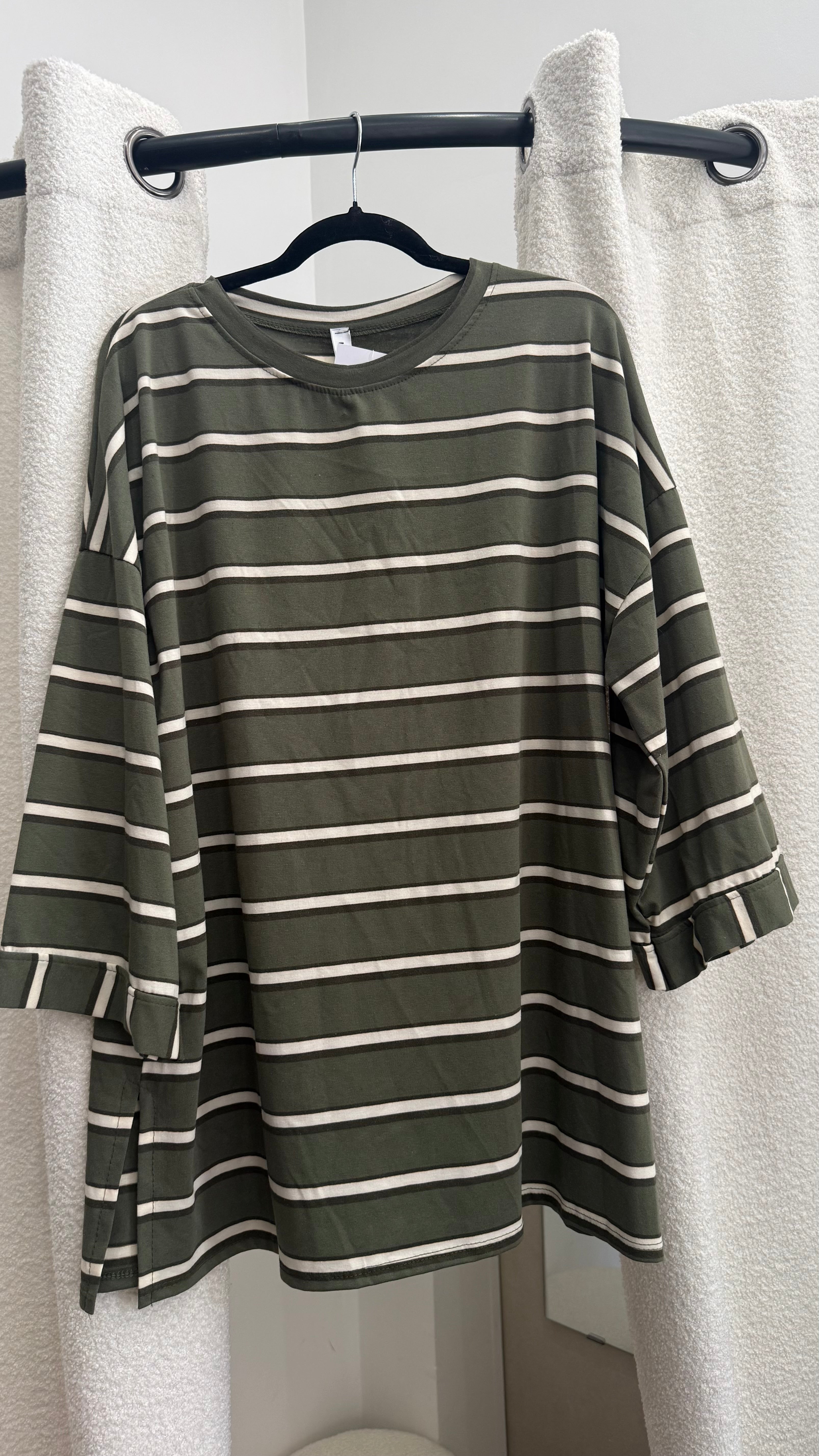 Pull marinière coton