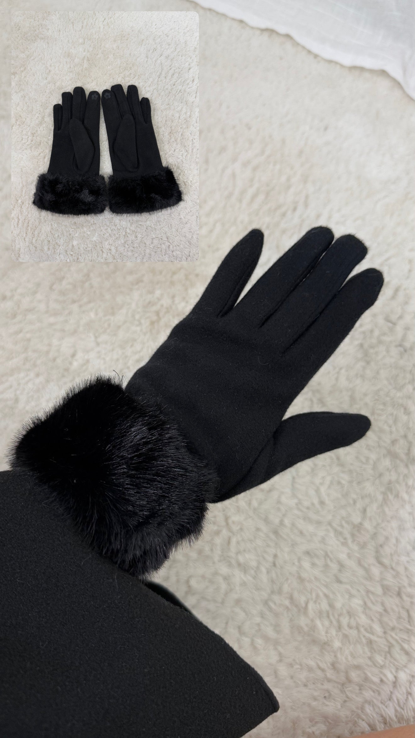 Touch Fur Glove