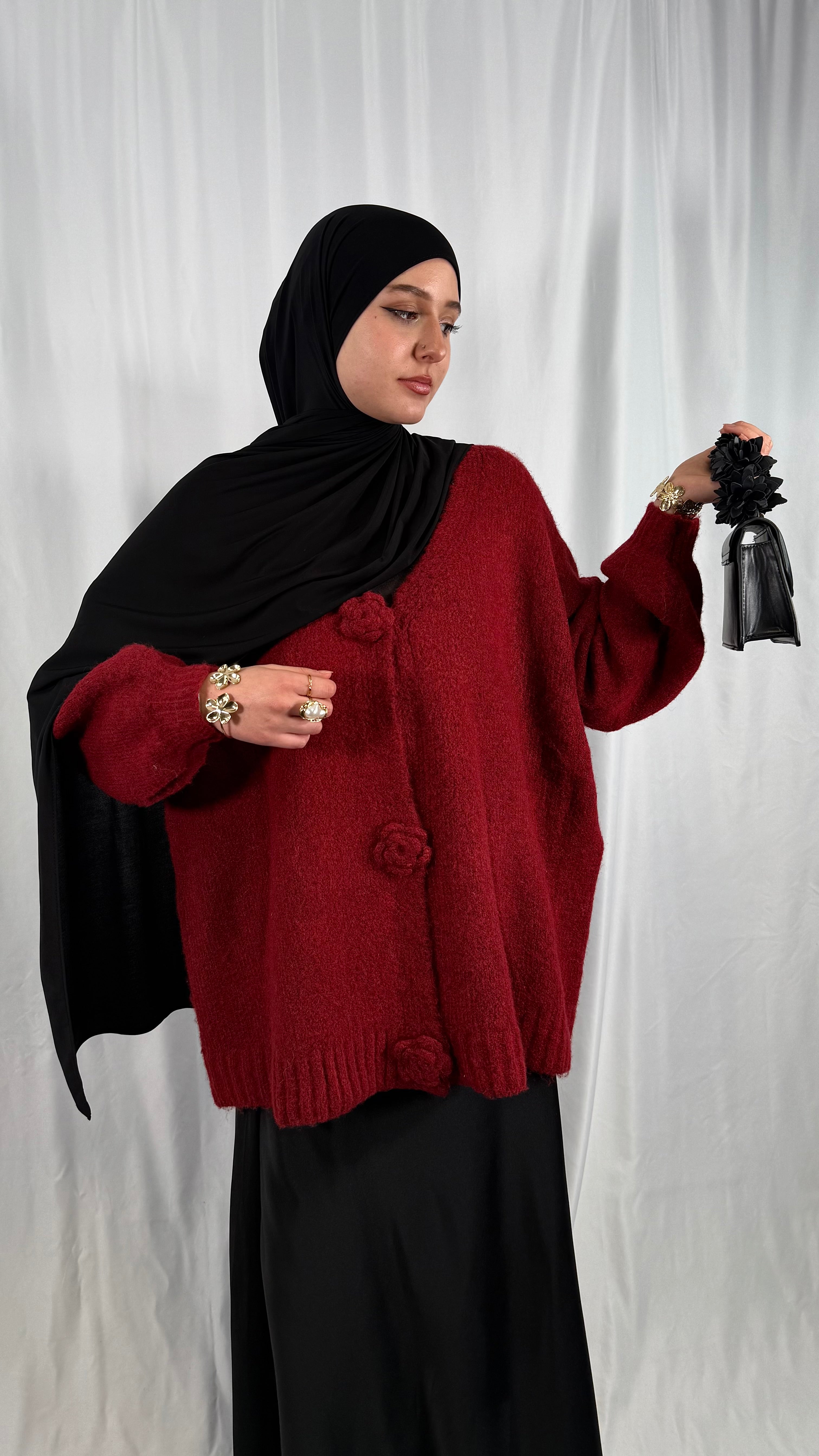 Cardigan Premium Rose