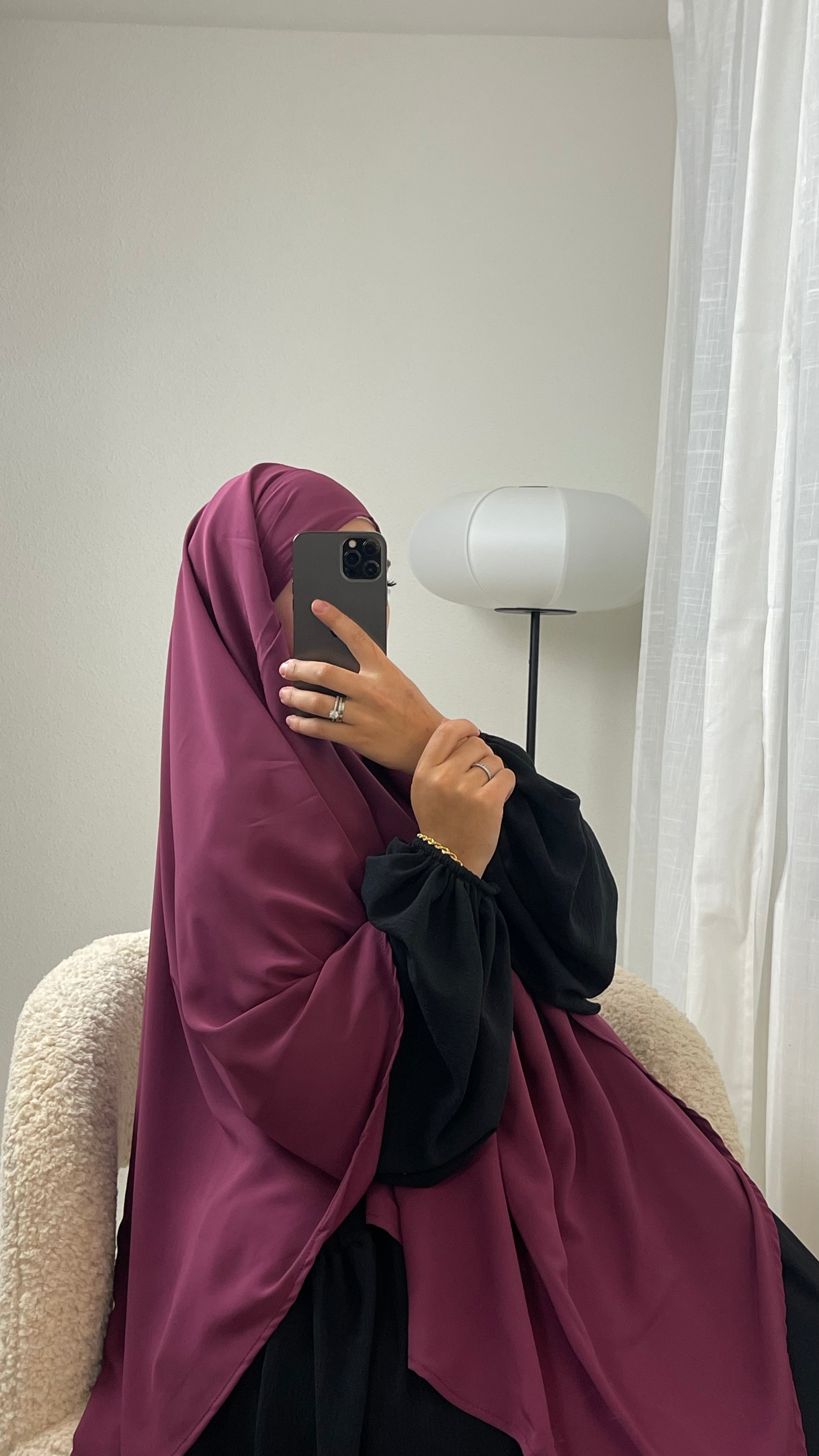 Premium Medina Silk Khimar