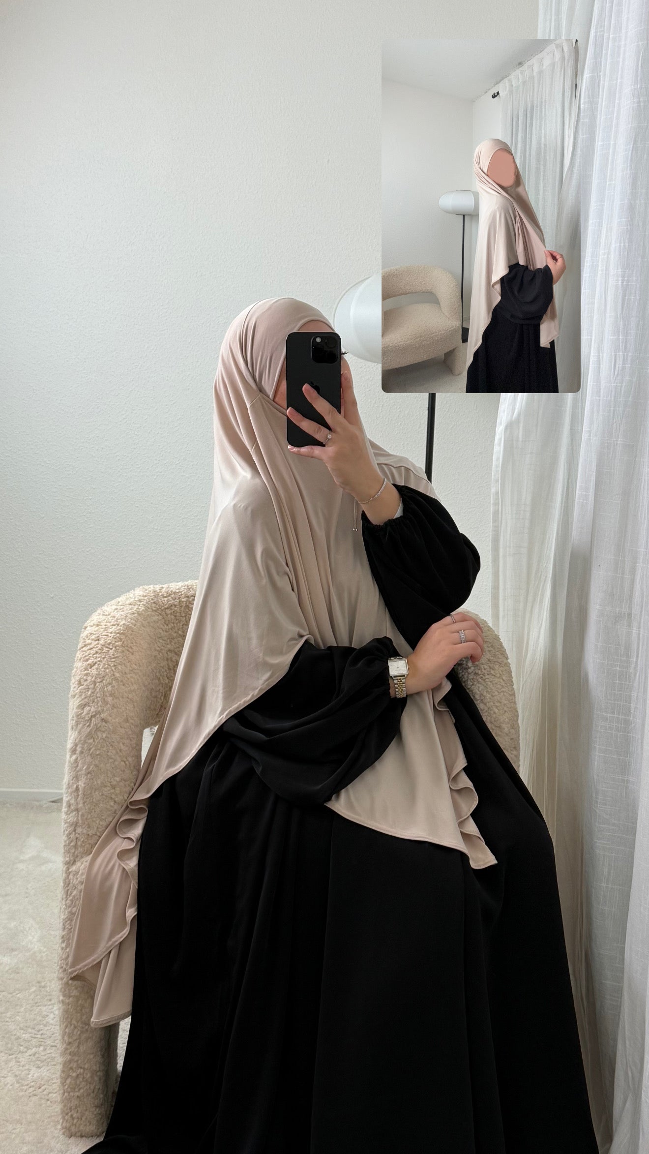 Khimar Jersey MAXI premium