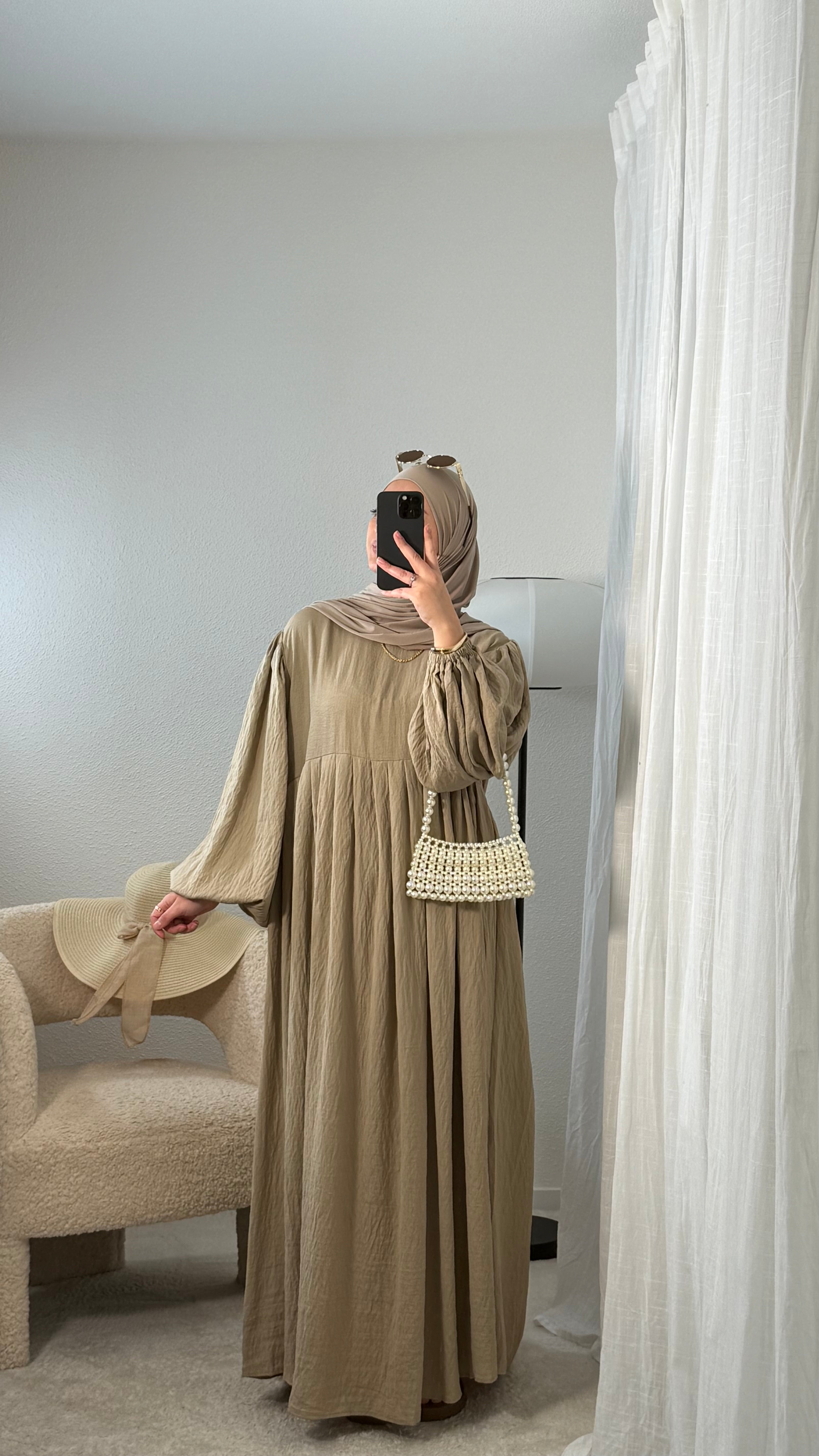 Abaya Lin Plissée PREMIUM