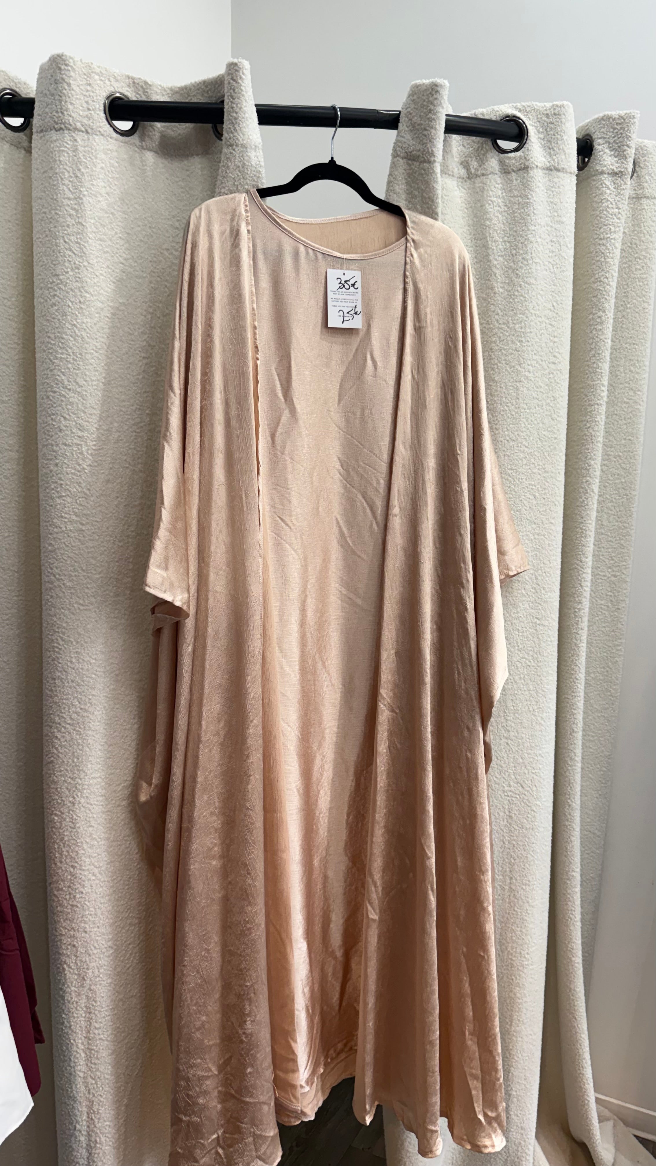 Set kimono satin