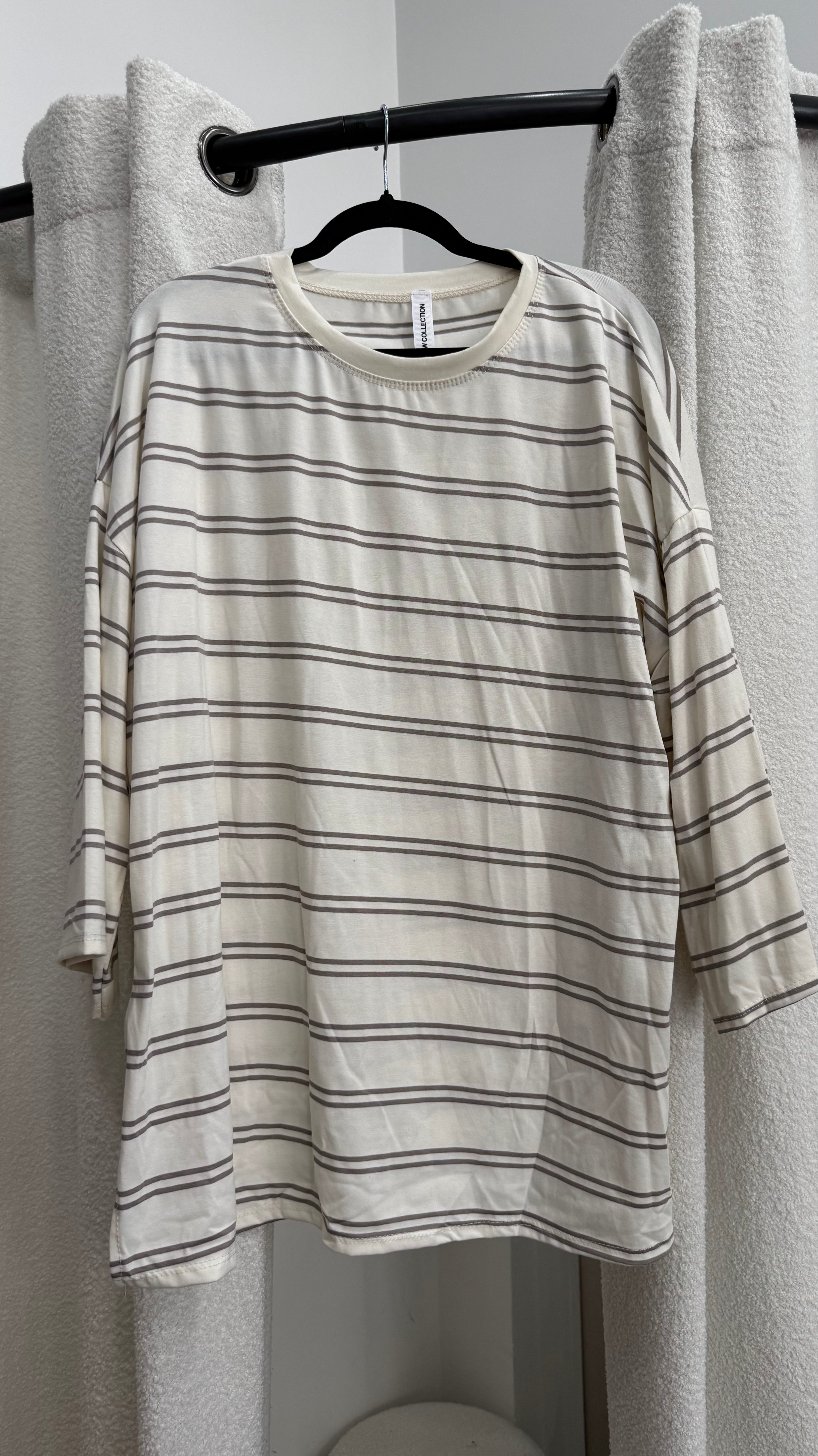 Pull marinière coton