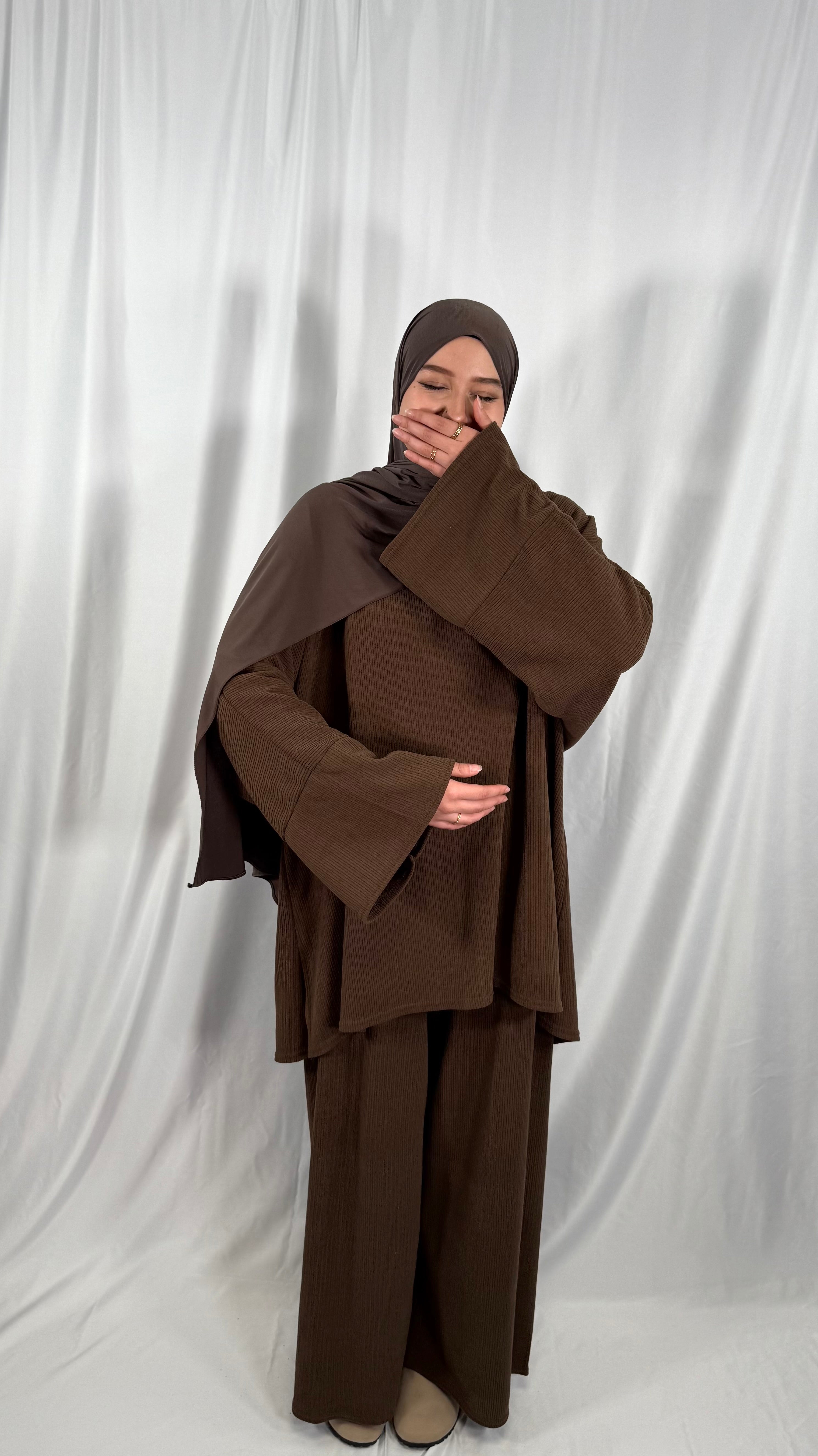 Set côtelé pantalon