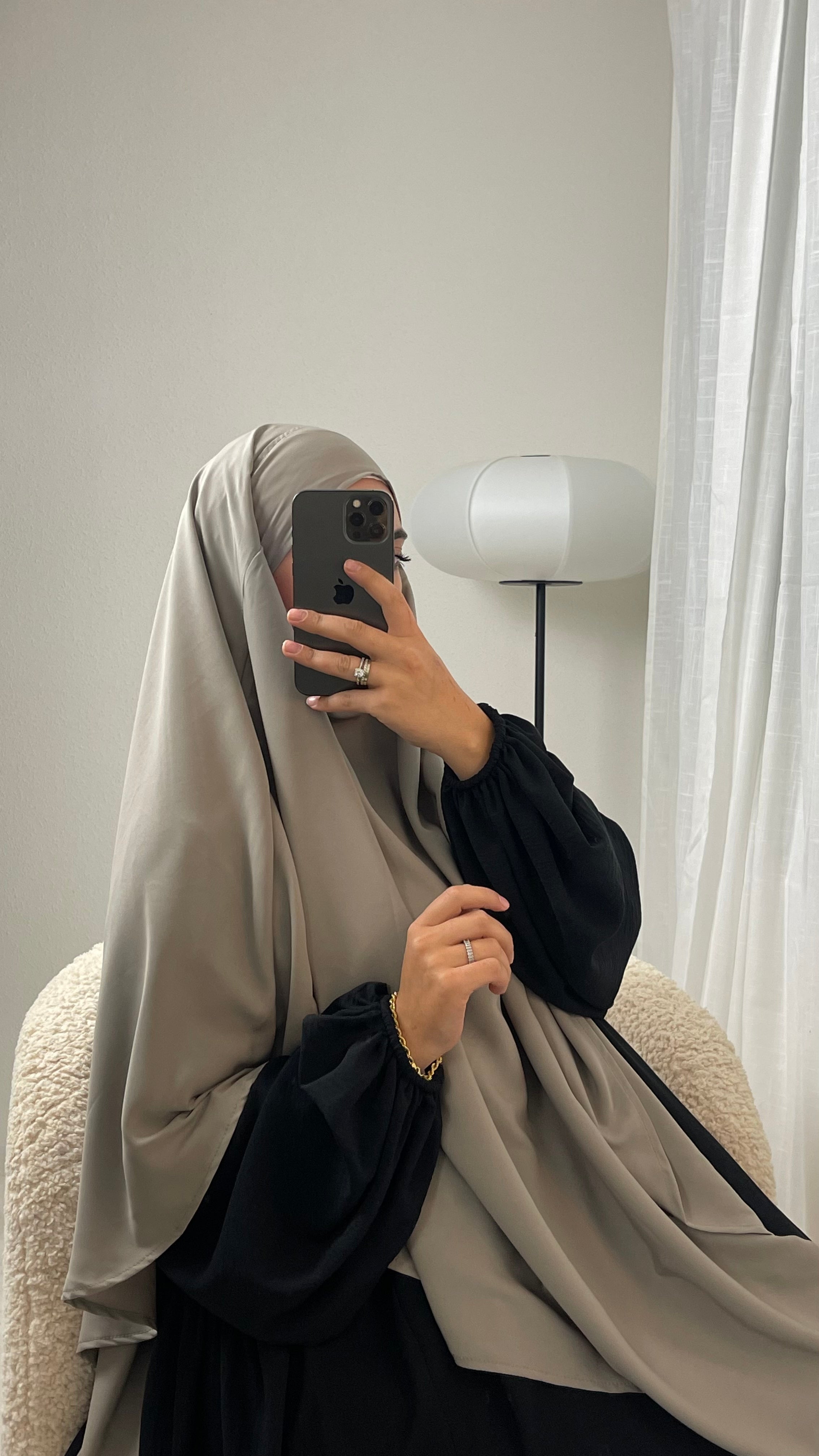 Premium Medina Silk Khimar