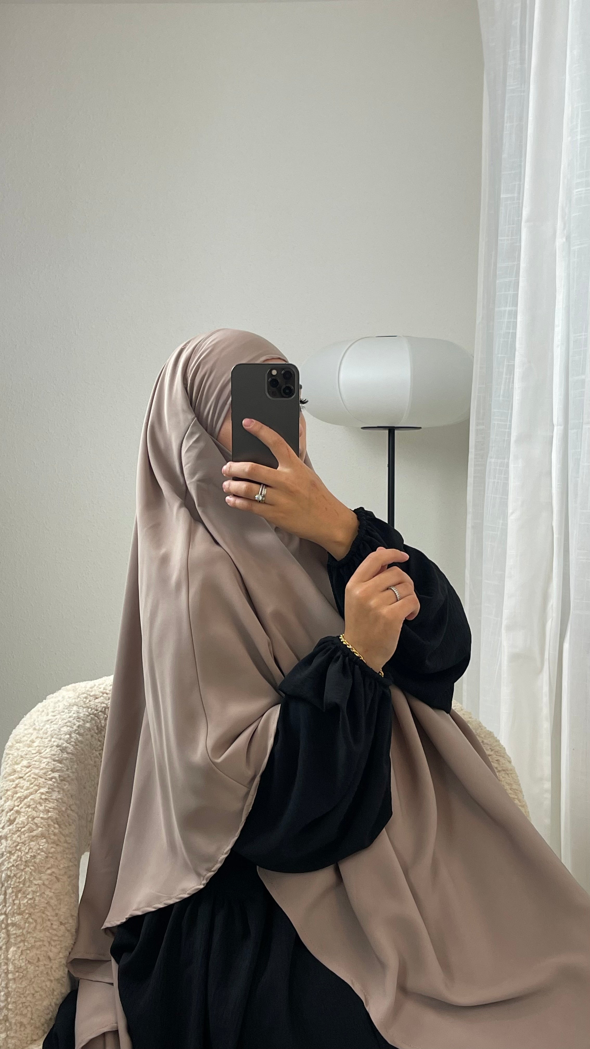 Premium Medina Silk Khimar