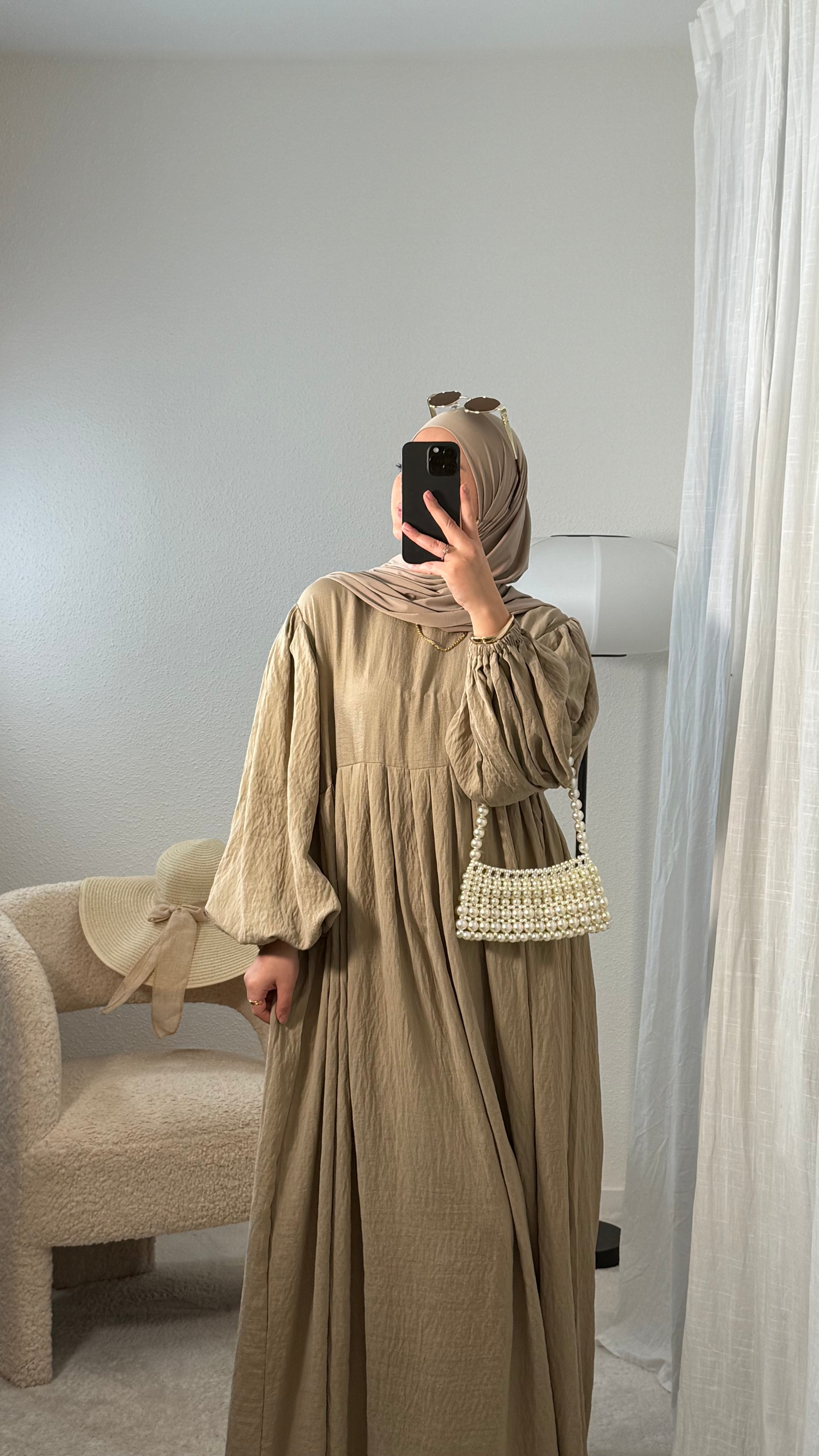 Abaya Lin Plissée PREMIUM