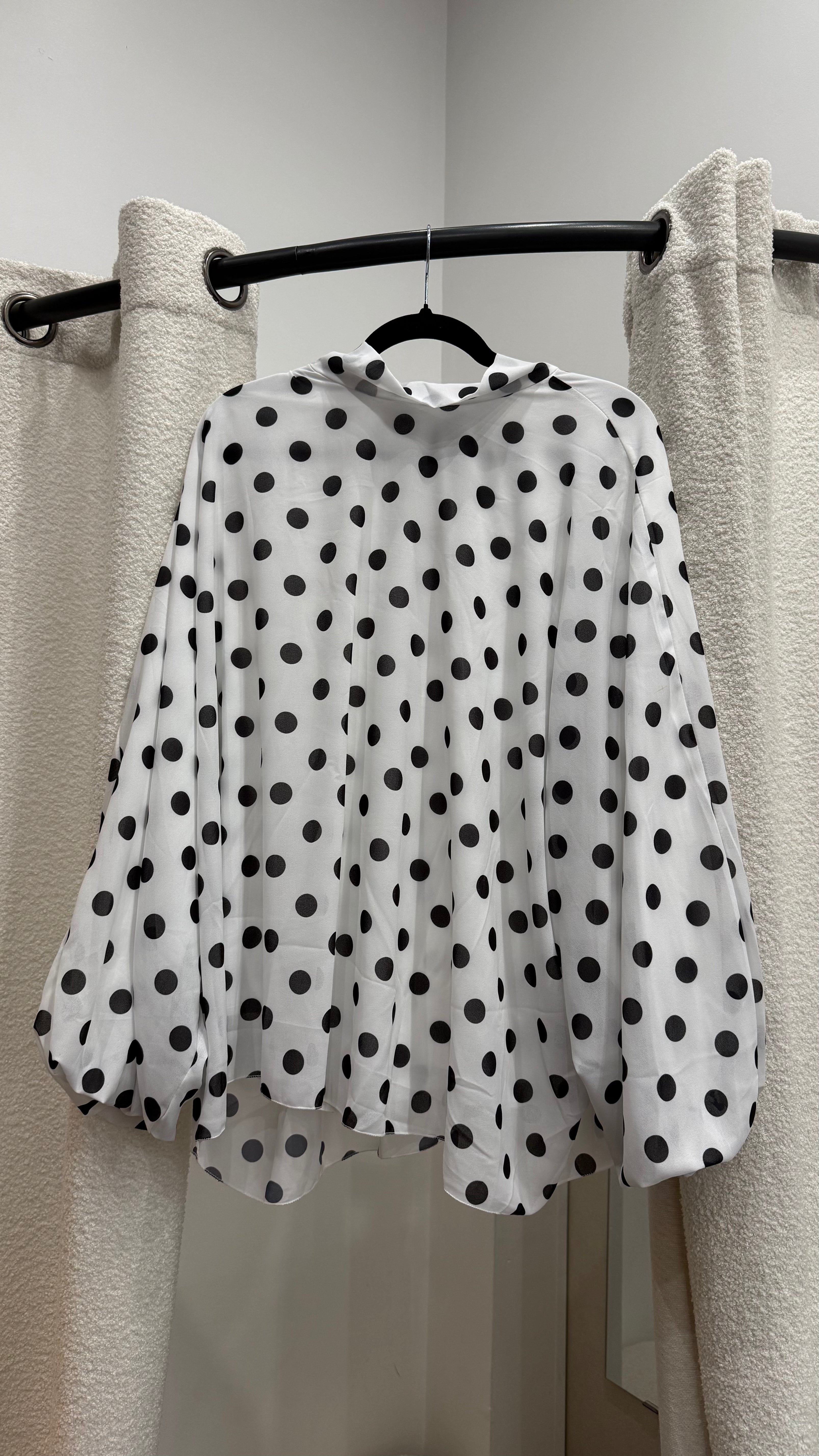 Blouse à pois
