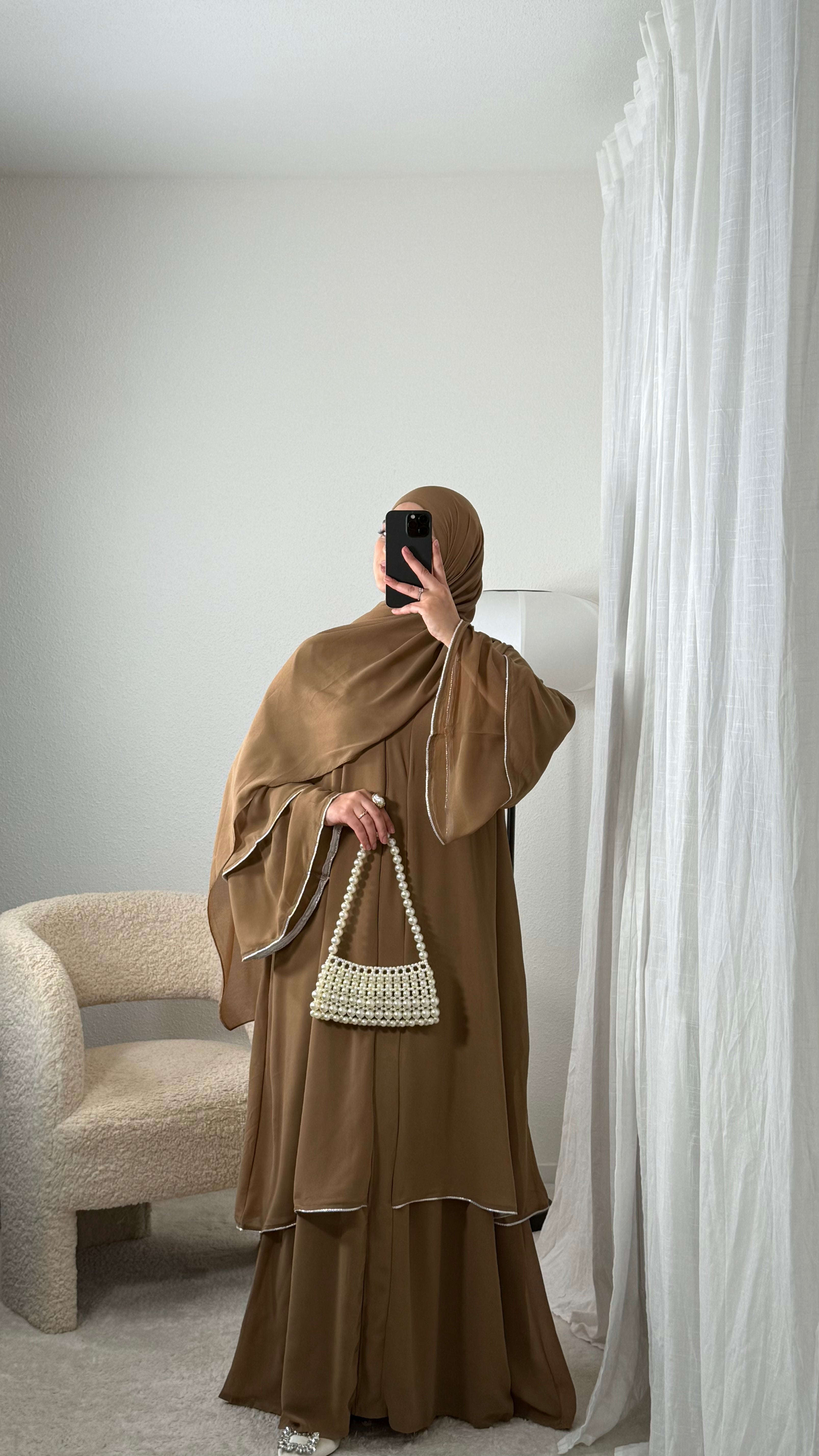 Elegant Abaya + Hijab