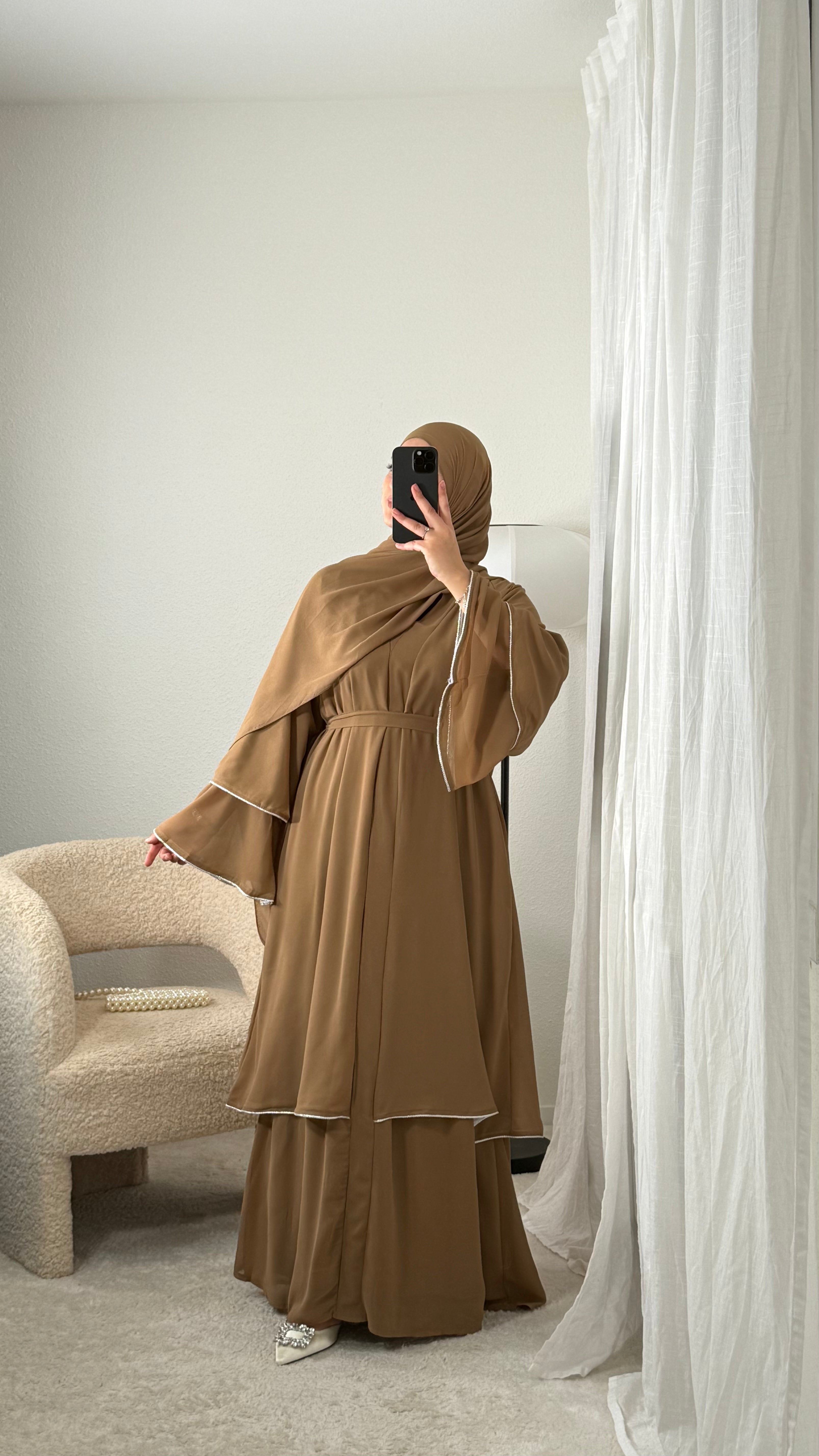 Elegant Abaya + Hijab