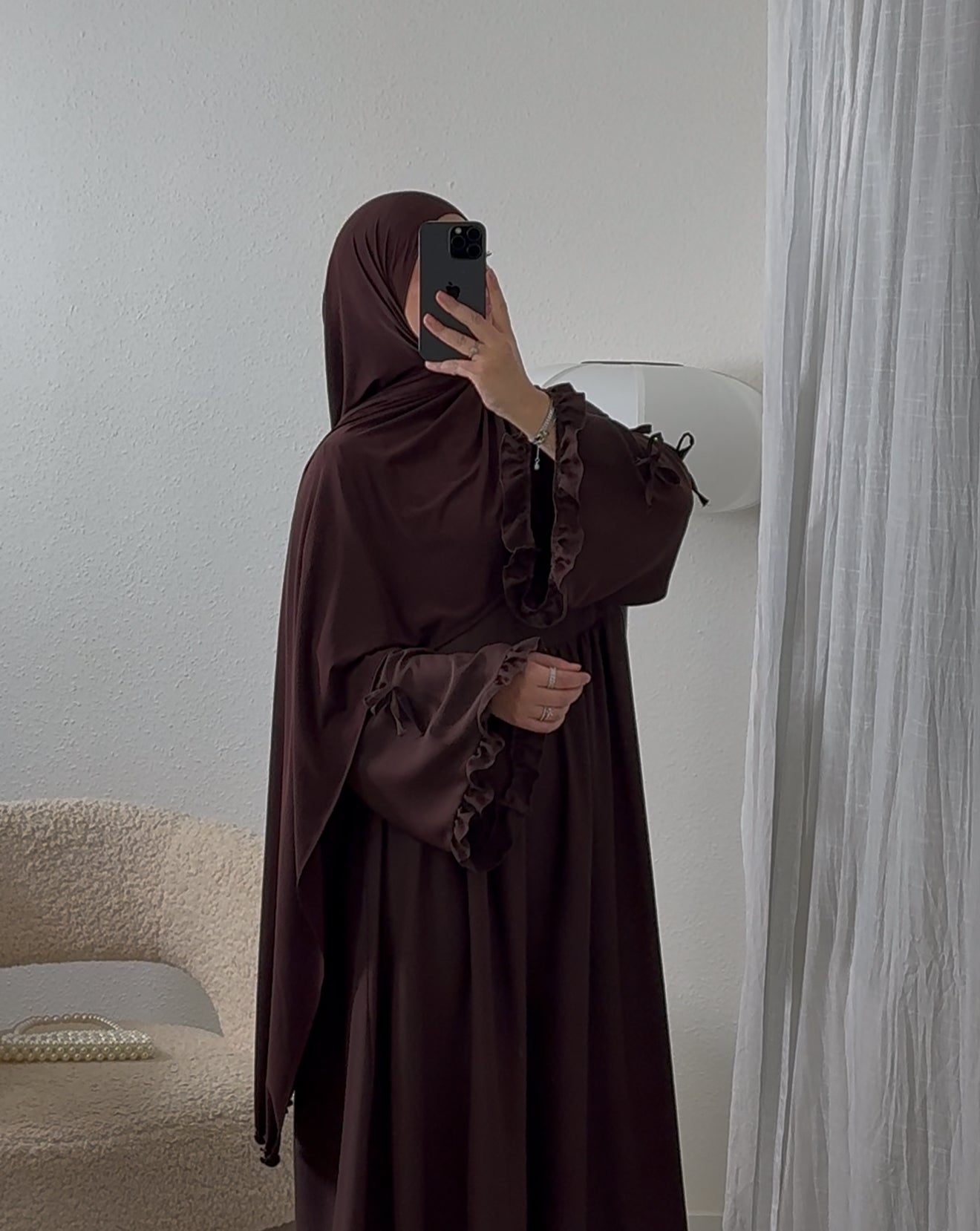 Hijab Jersey Premium Lisérée