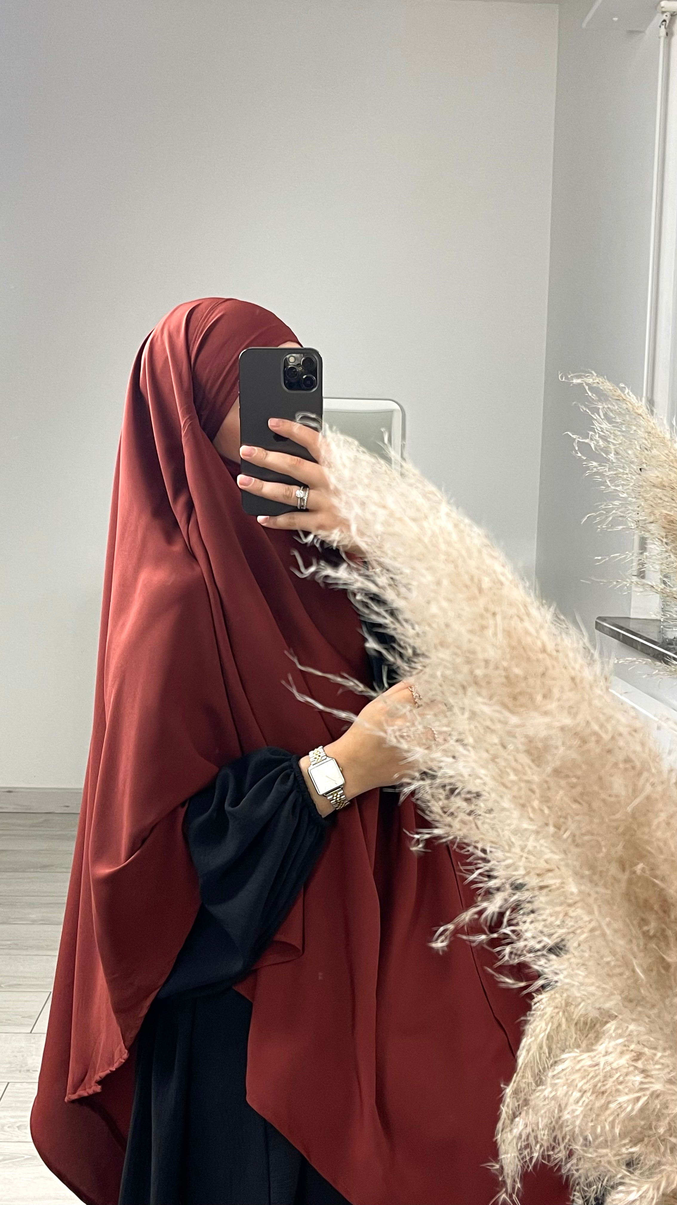 Premium Medina Silk Khimar