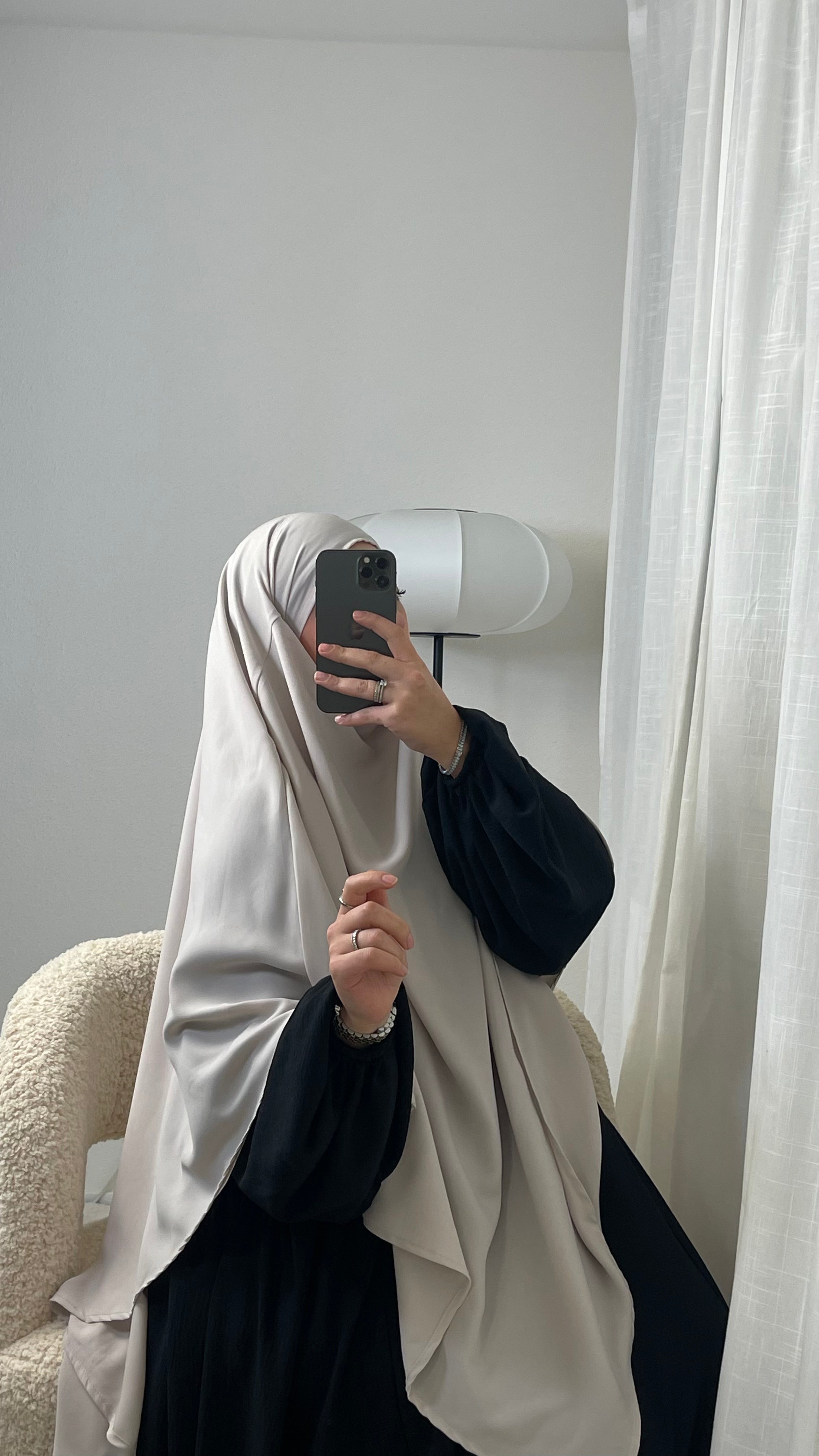 Premium Medina Silk Khimar