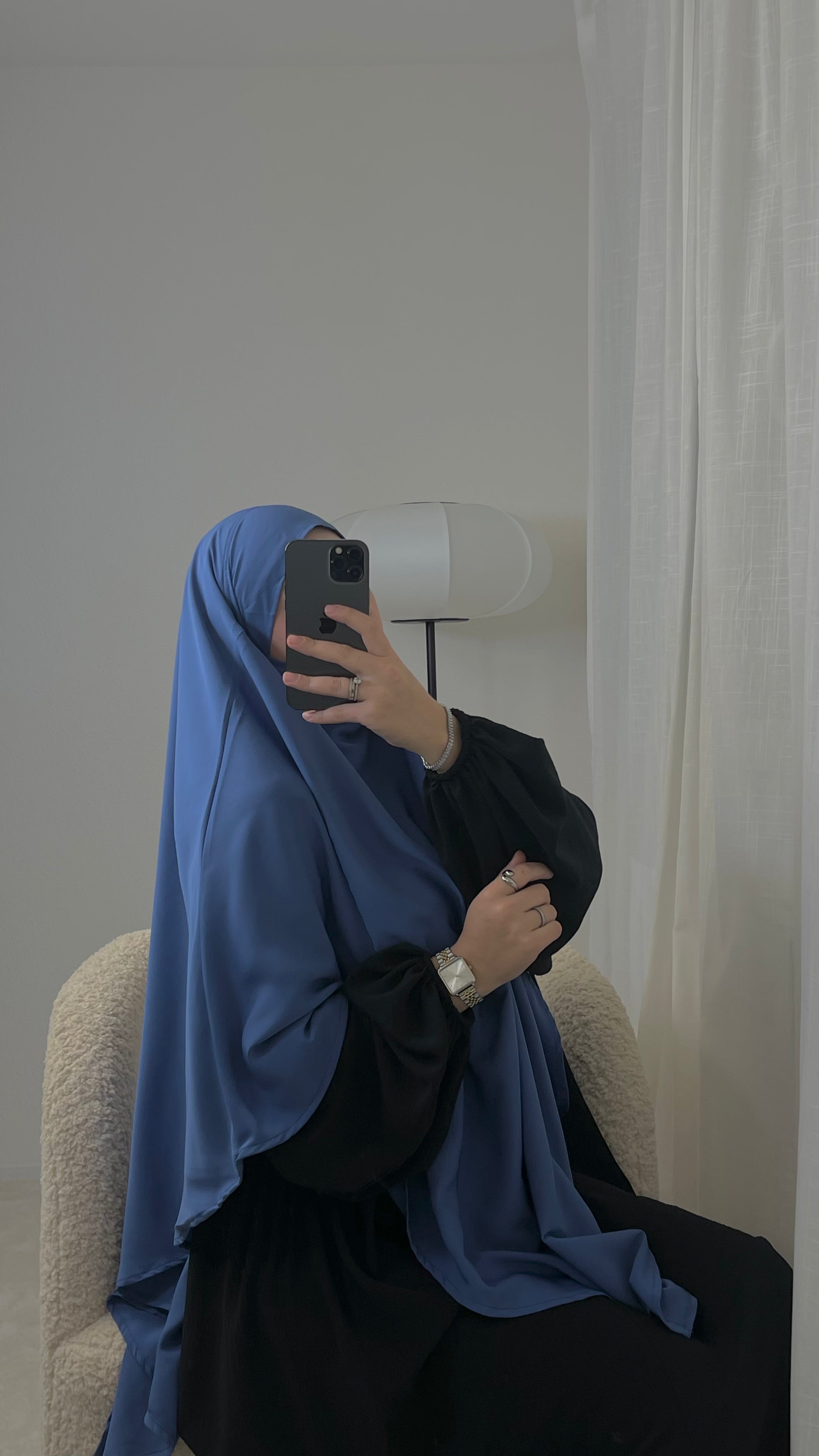 Premium Medina Silk Khimar