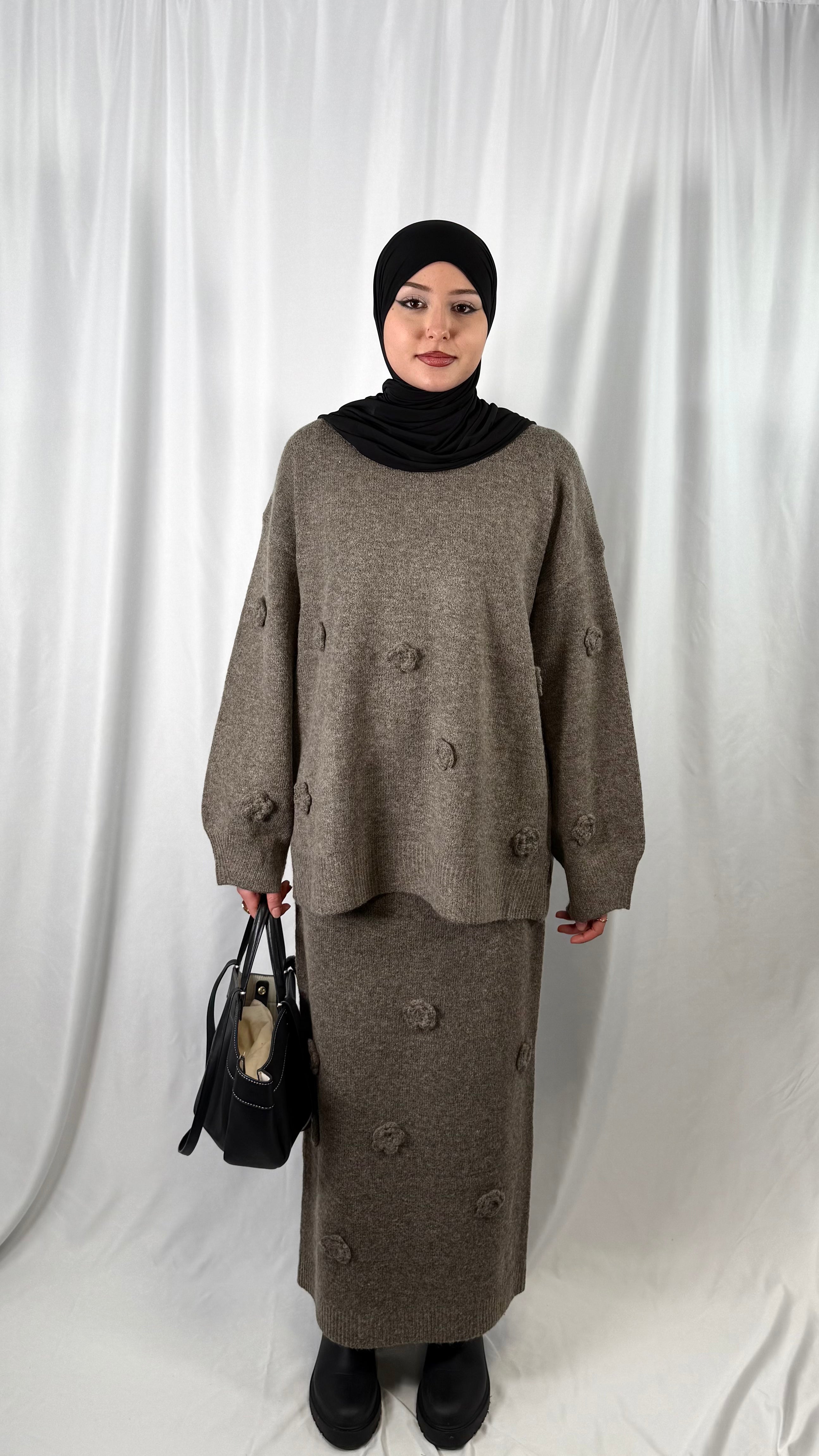 Premium Floral Skirt Set