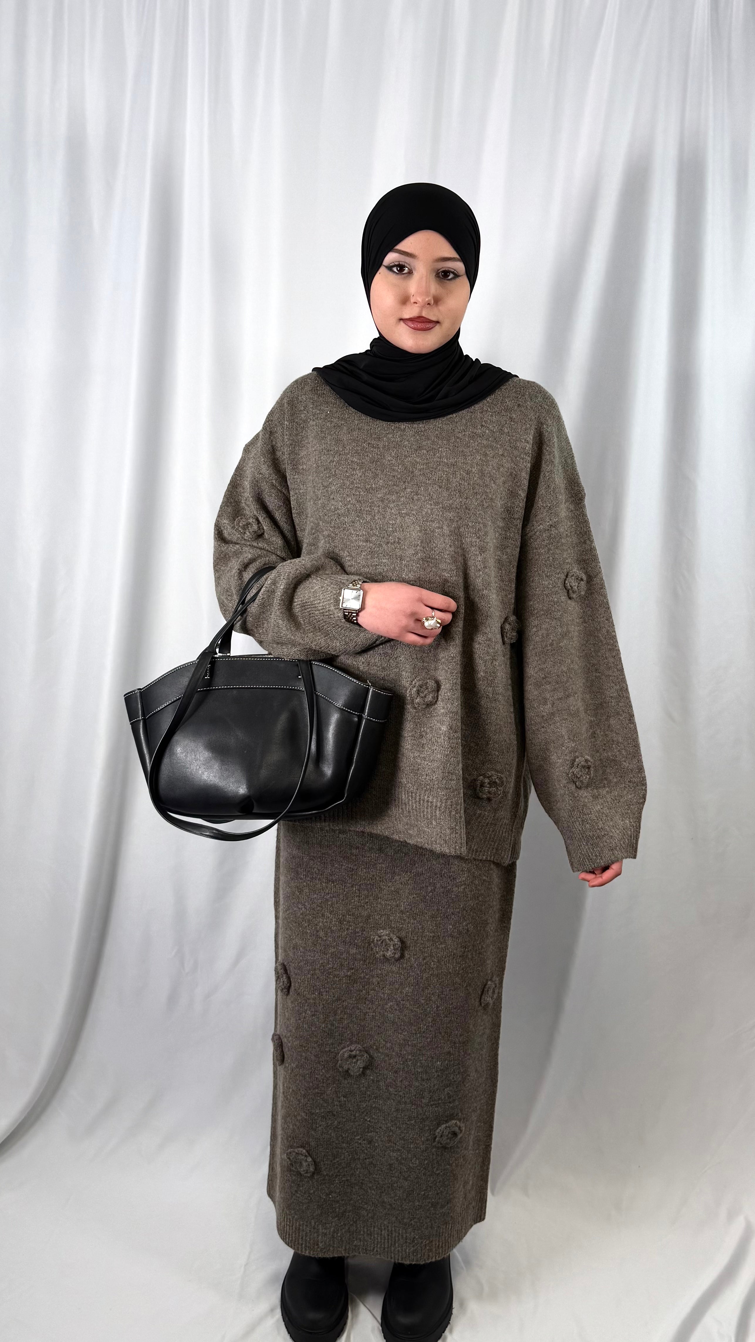 Premium Floral Skirt Set