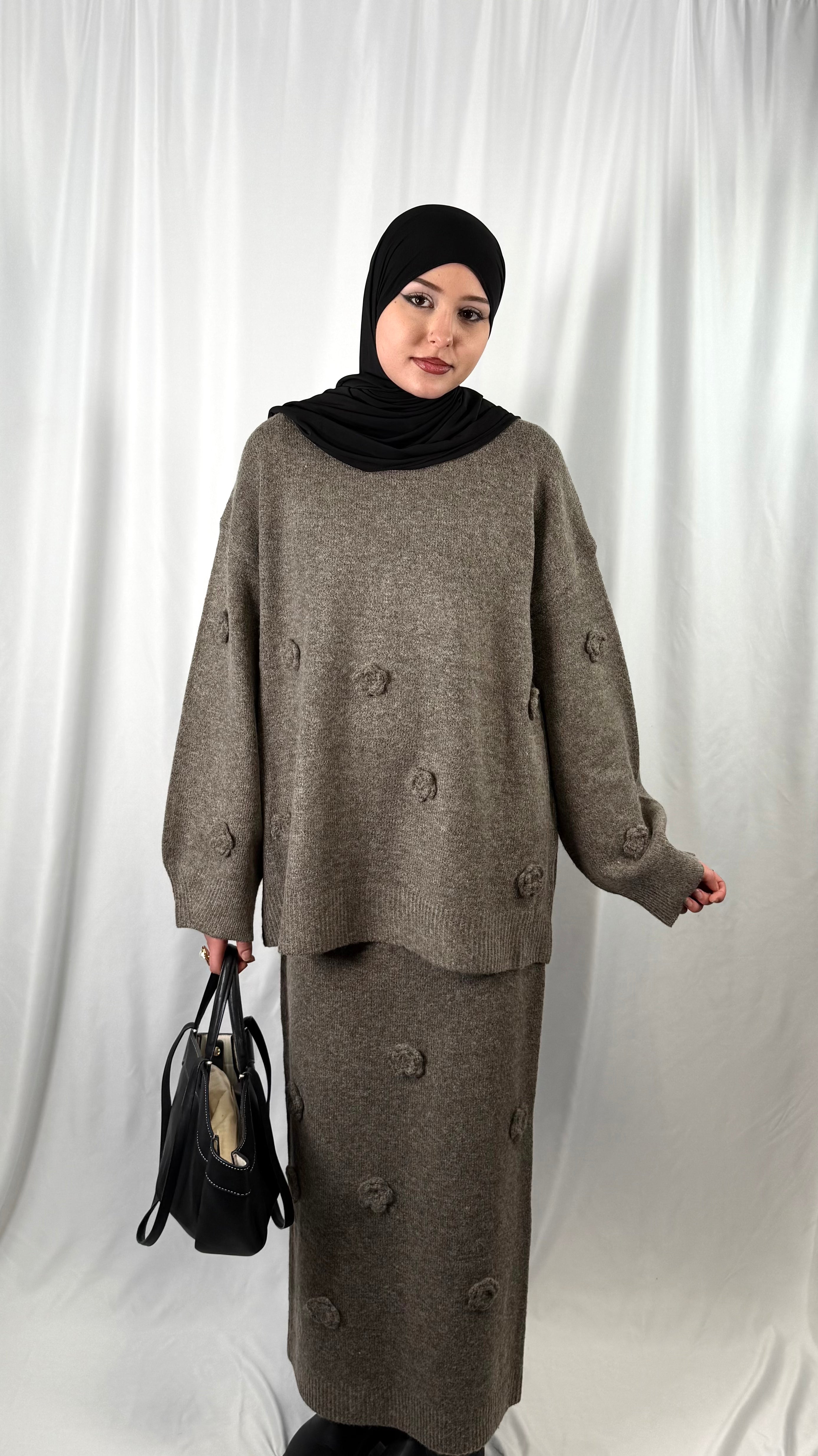 Premium Floral Skirt Set