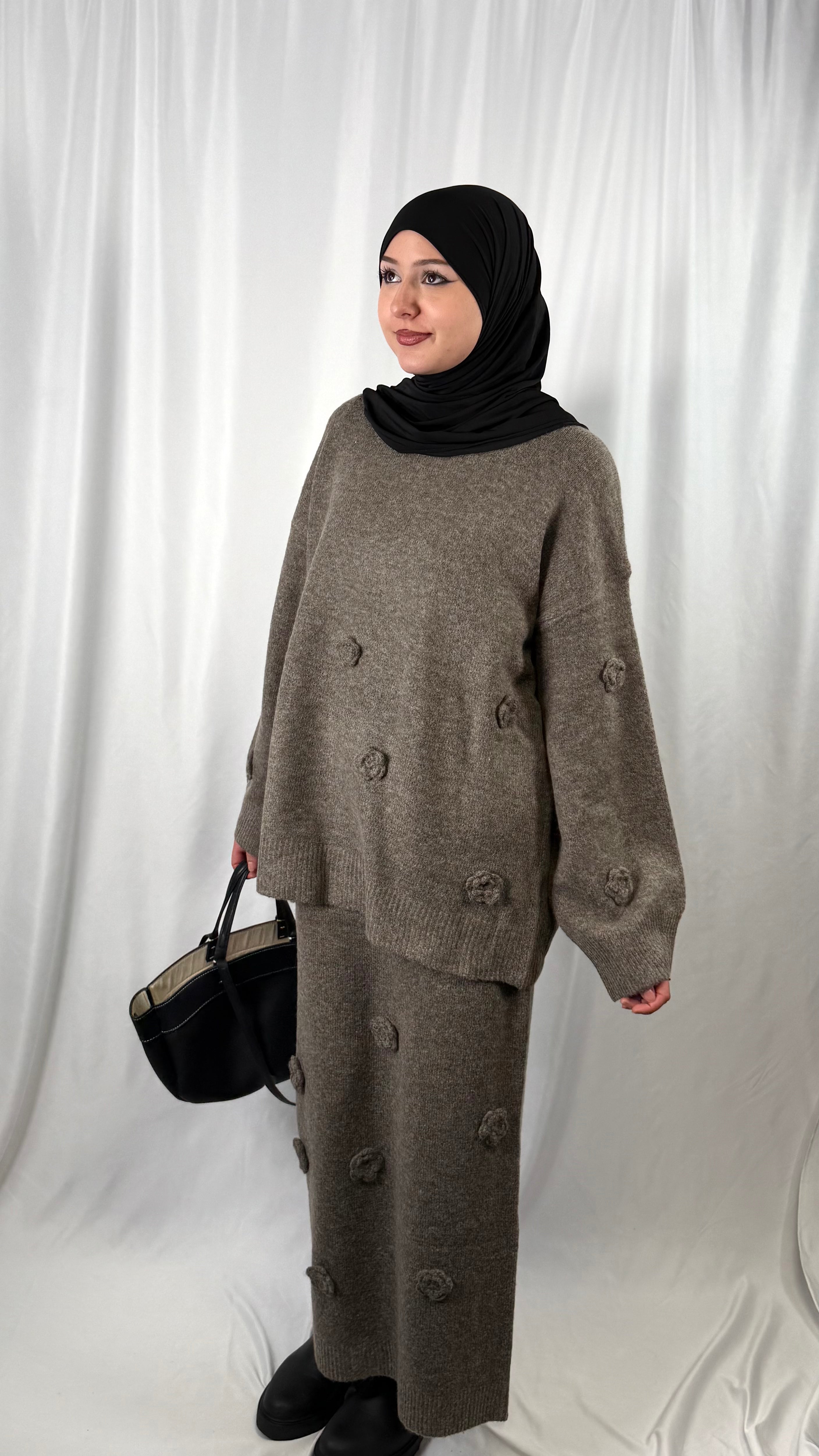 Premium Floral Skirt Set