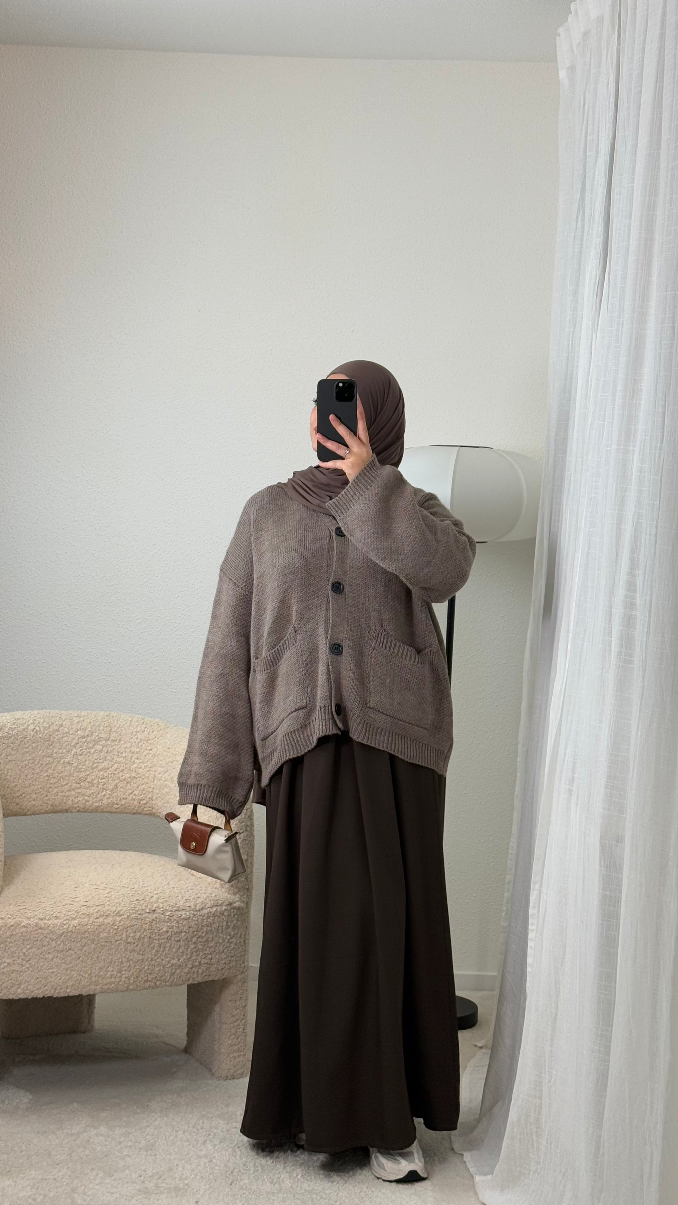 Opaque Trapeze Skirt