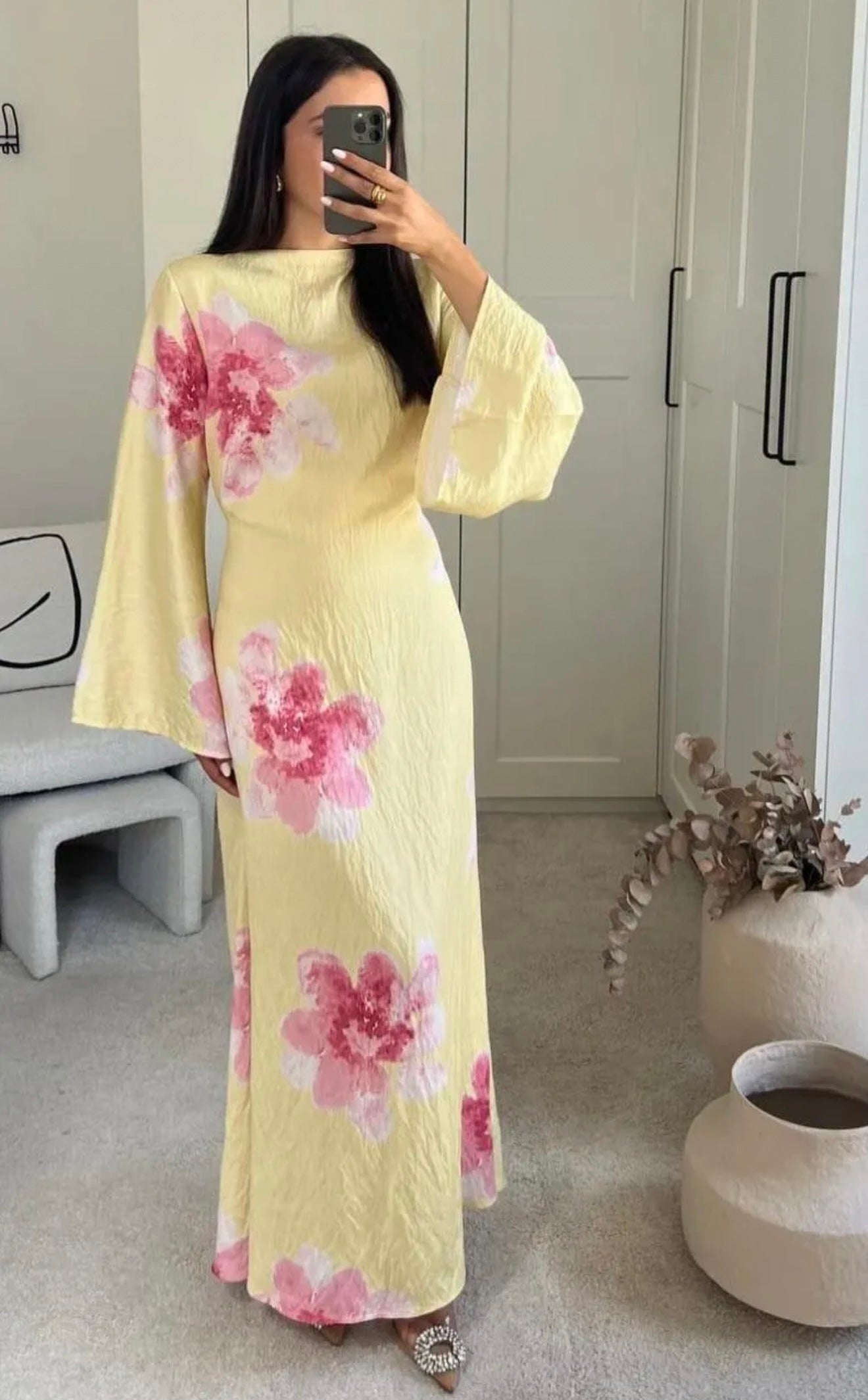 Floral Abaya