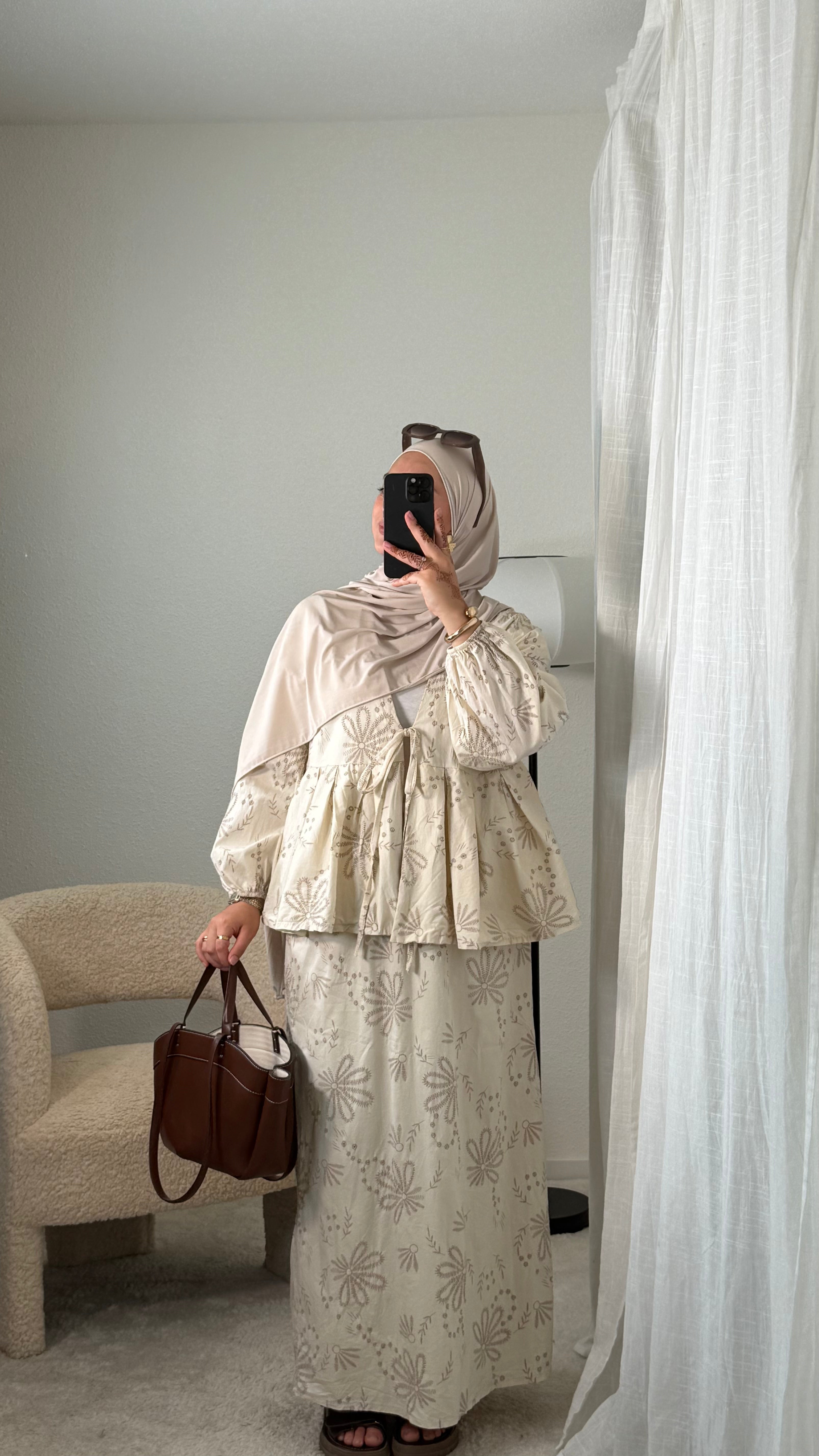 Embroidery Skirt Set