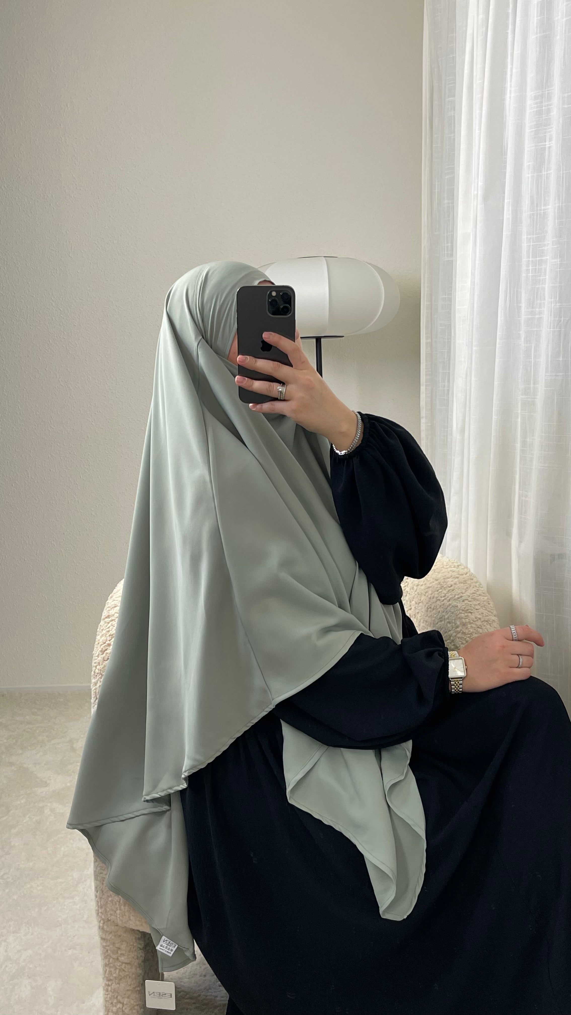 Premium Medina Silk Khimar