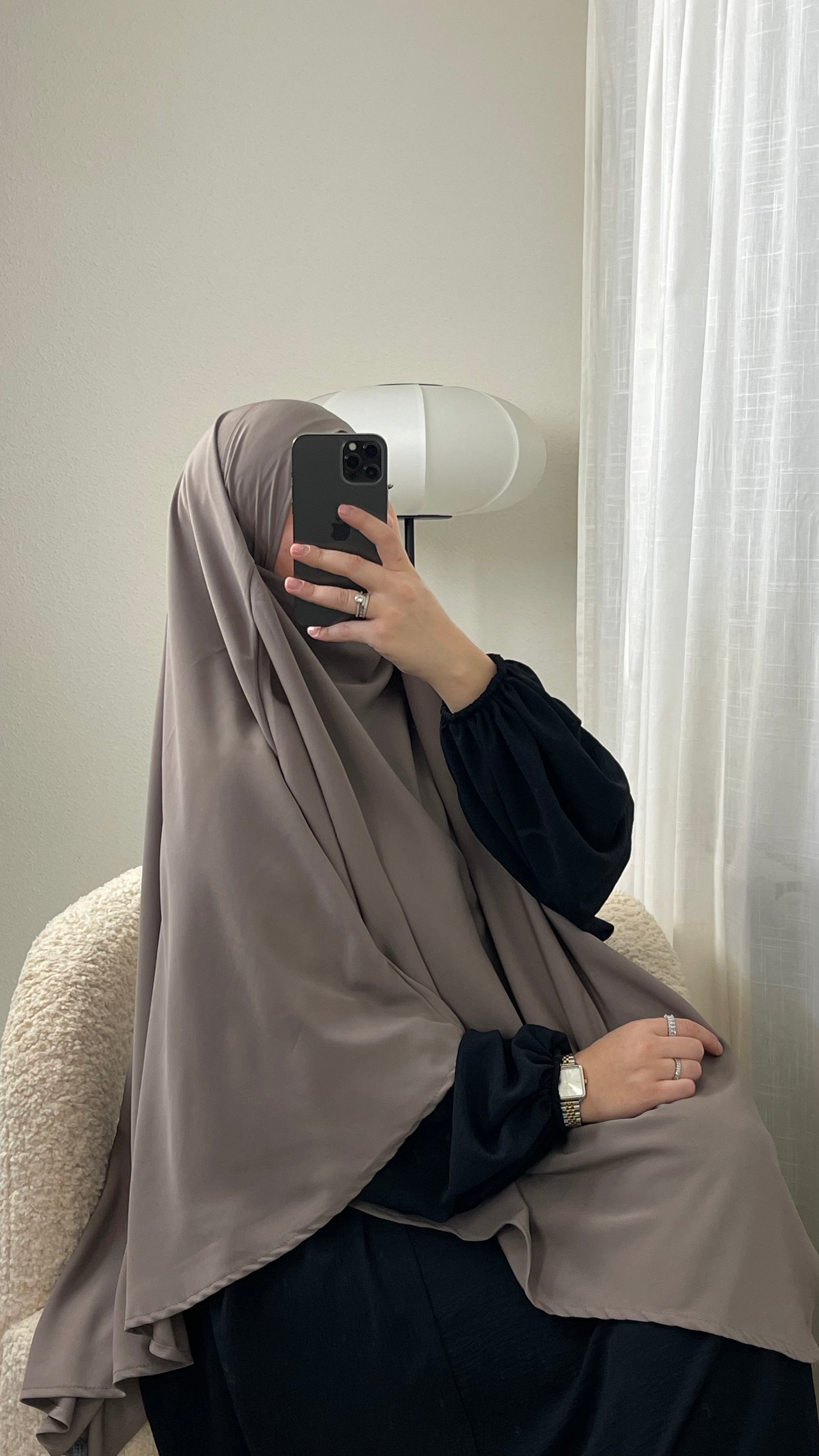 Premium Medina Silk Khimar