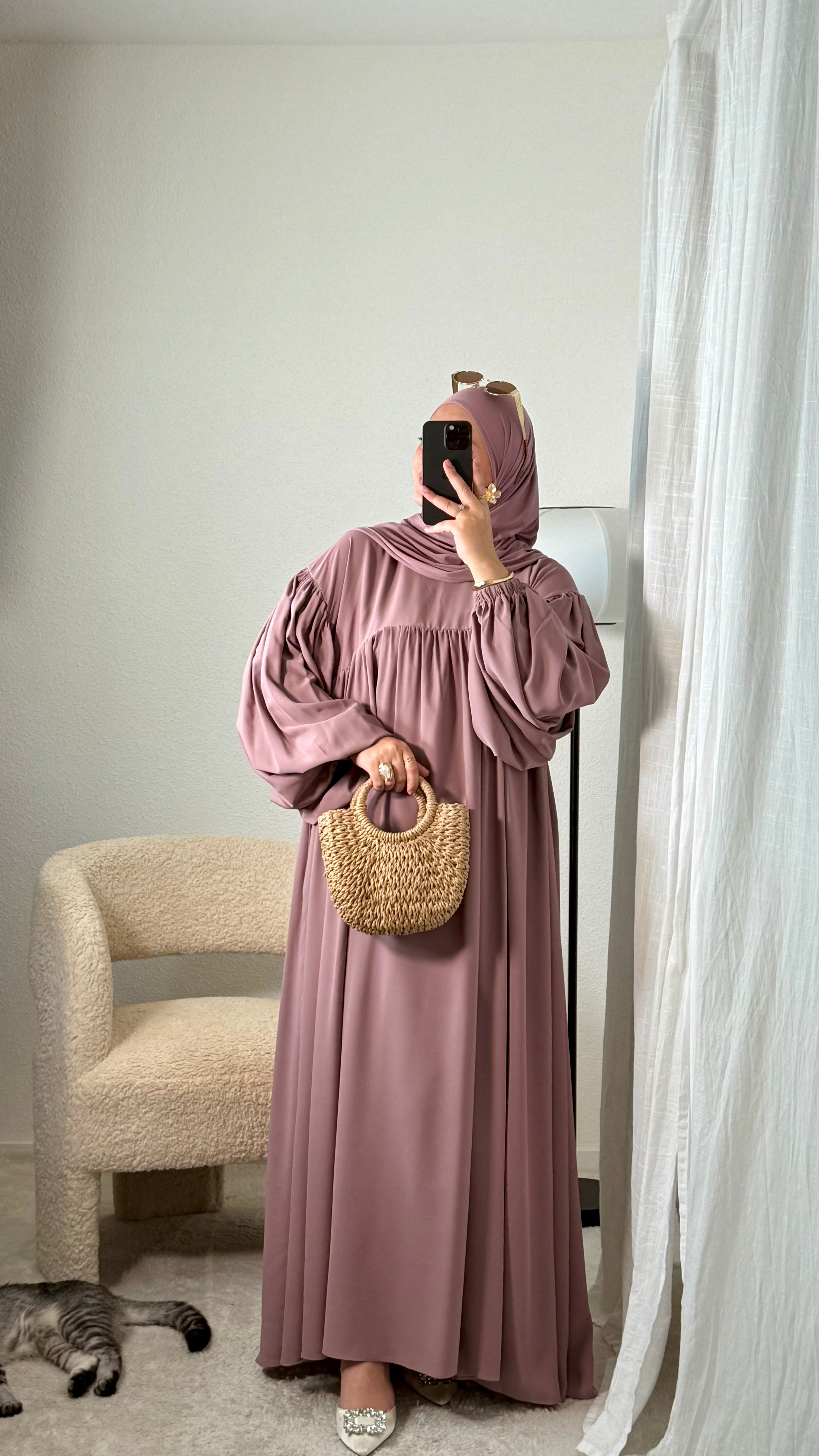 PREMIUM Pleated Abaya