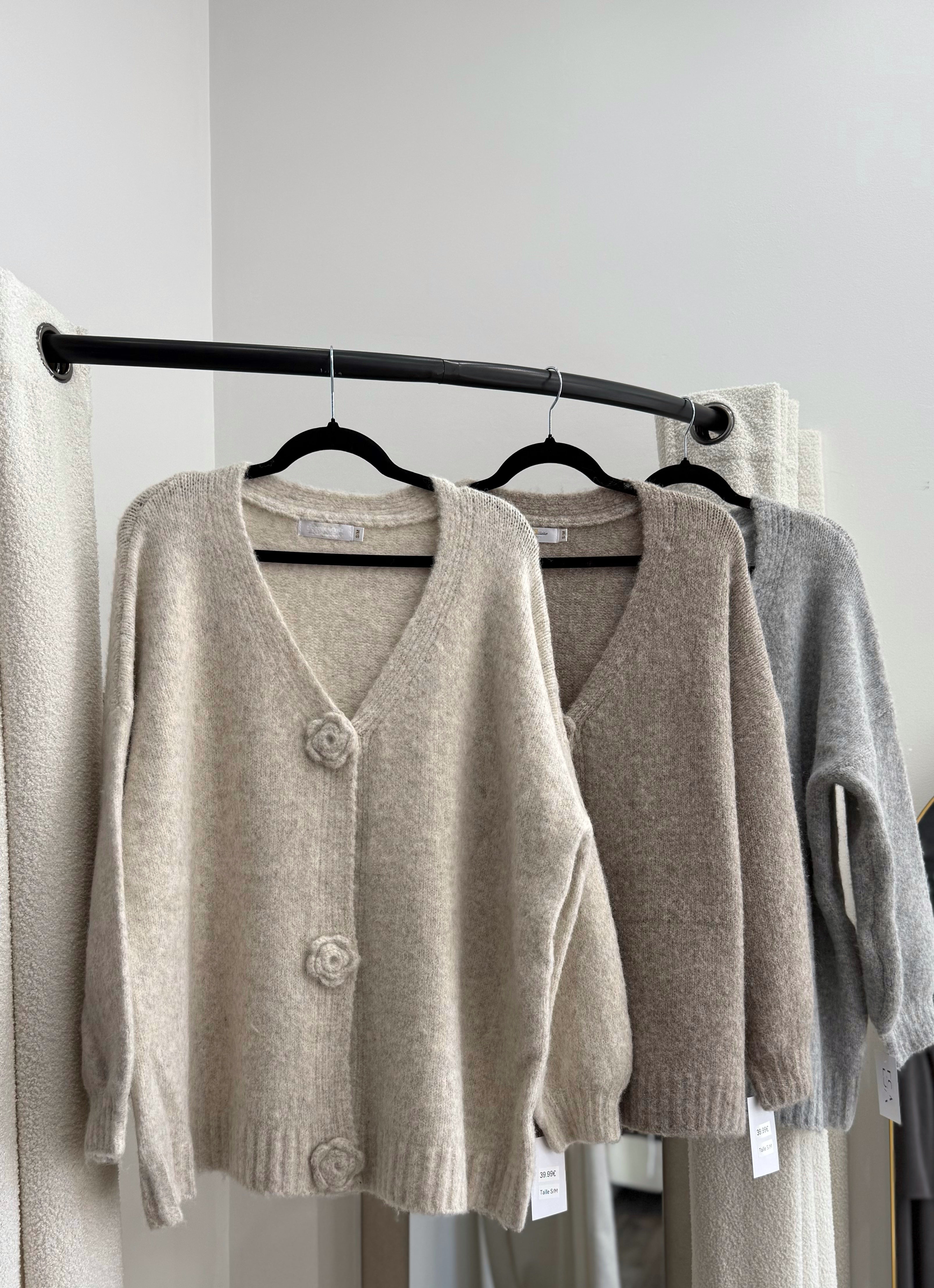 Cardigan Premium Rose