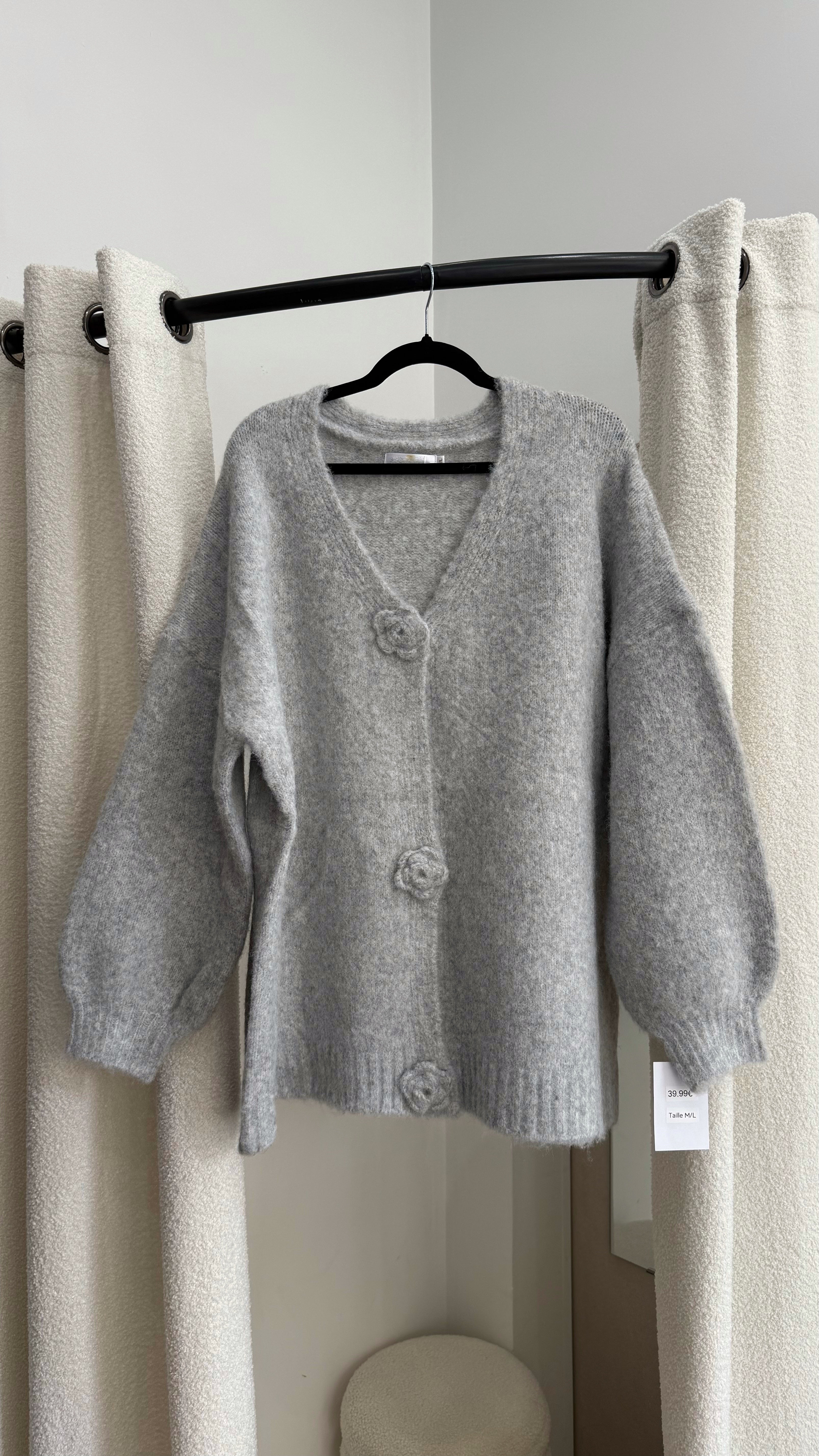 Cardigan Premium Rose