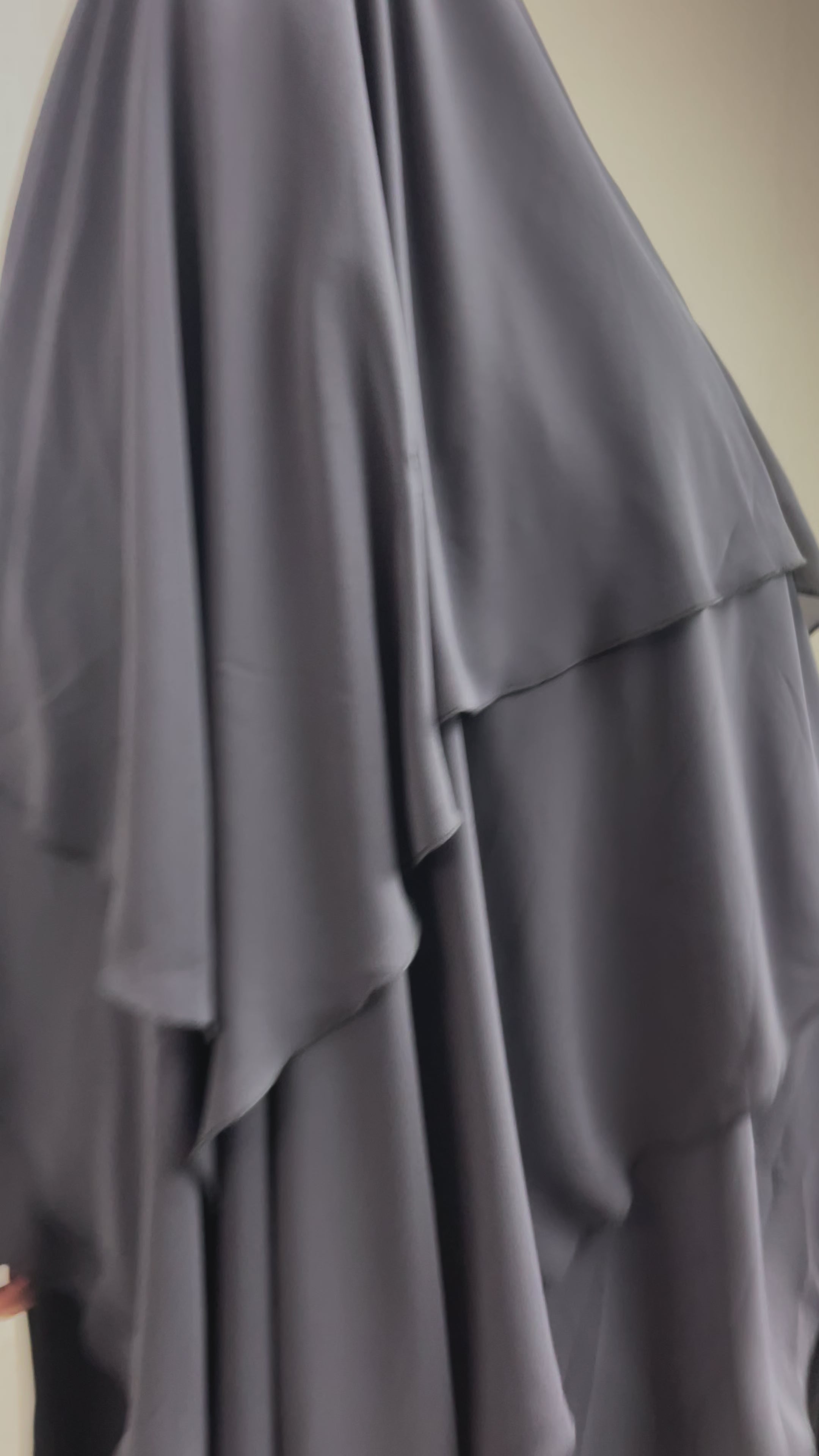 Khimar Mousseline 3 voiles