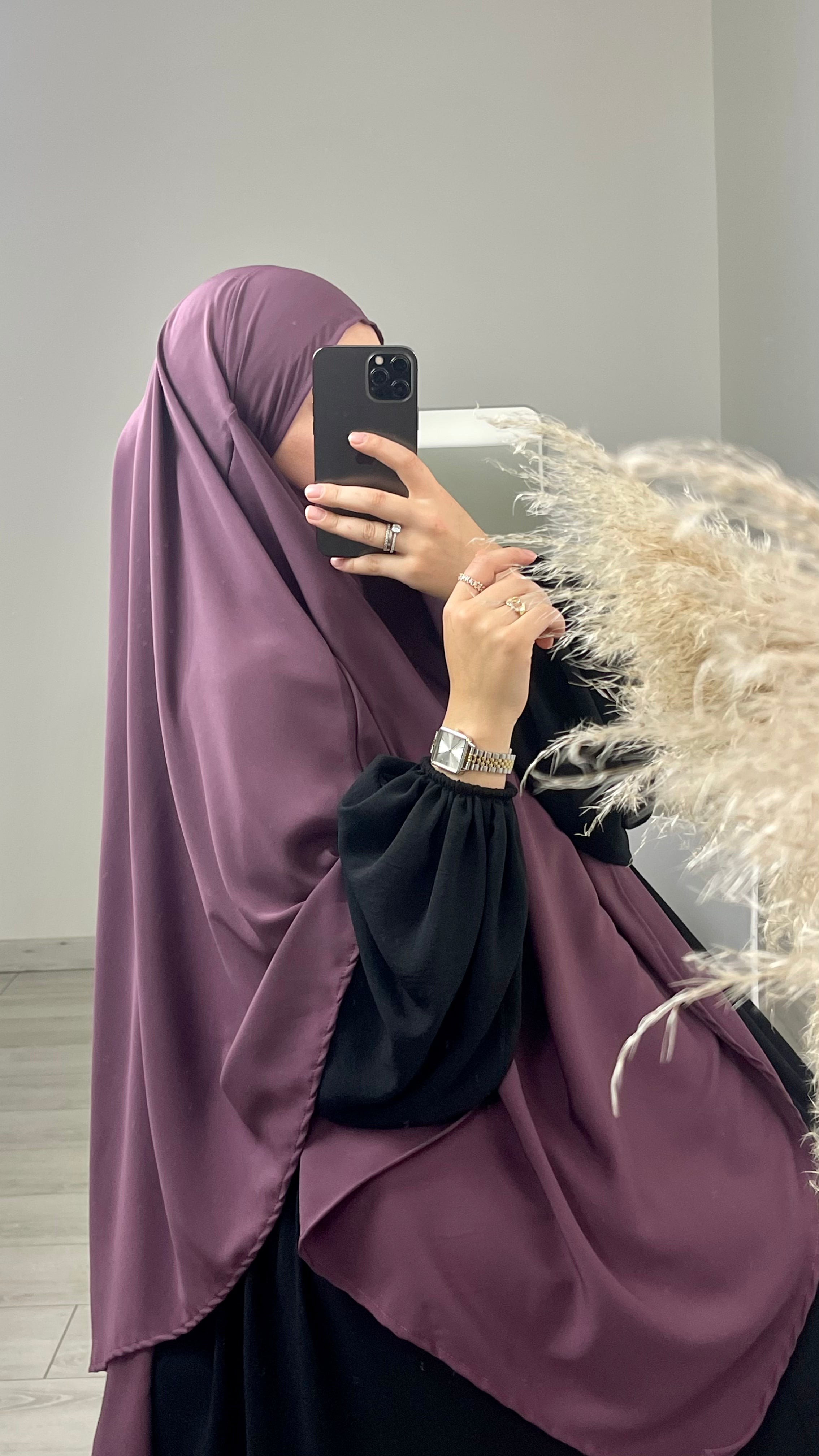Premium Medina Silk Khimar
