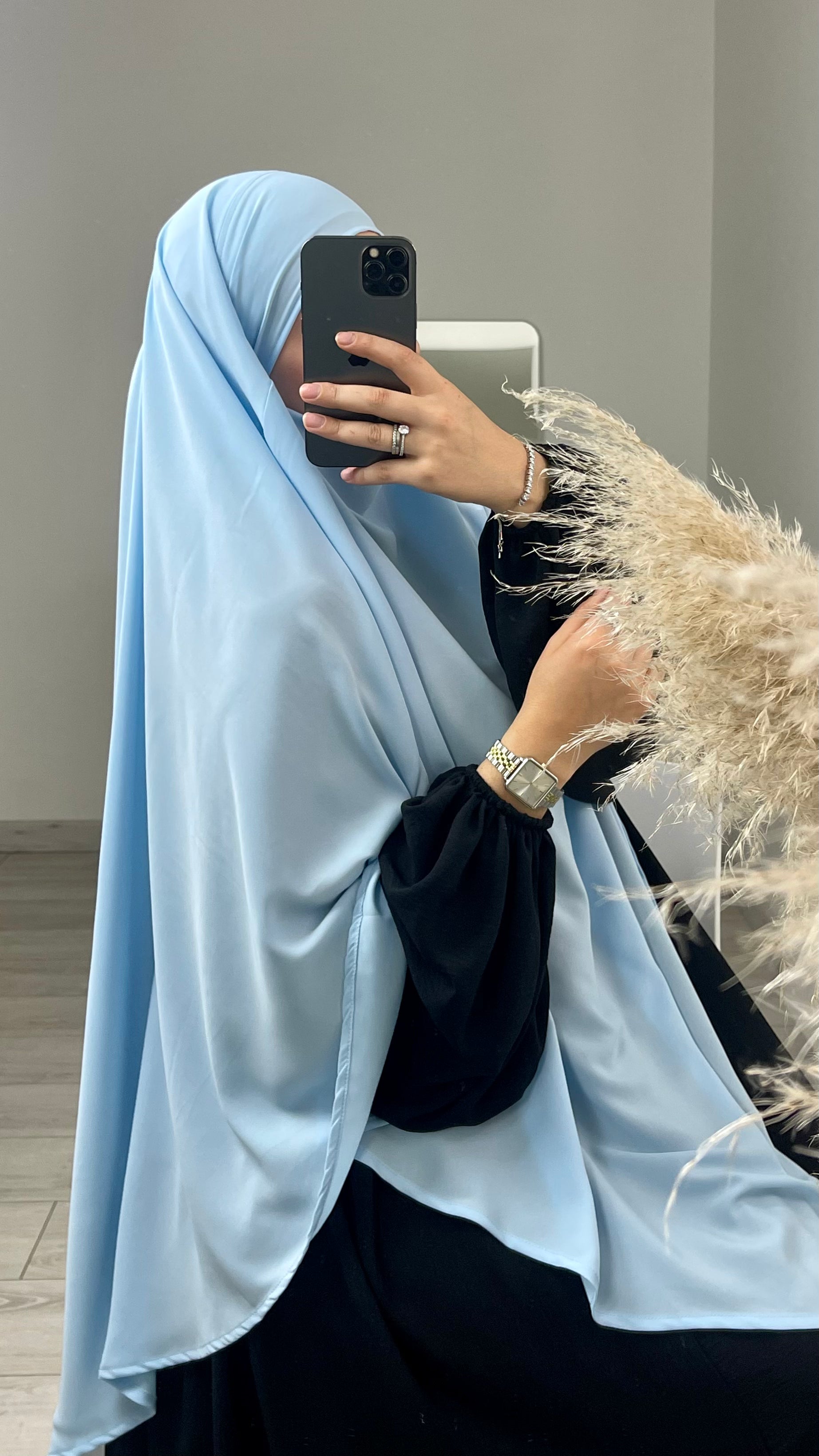 Premium Medina Silk Khimar