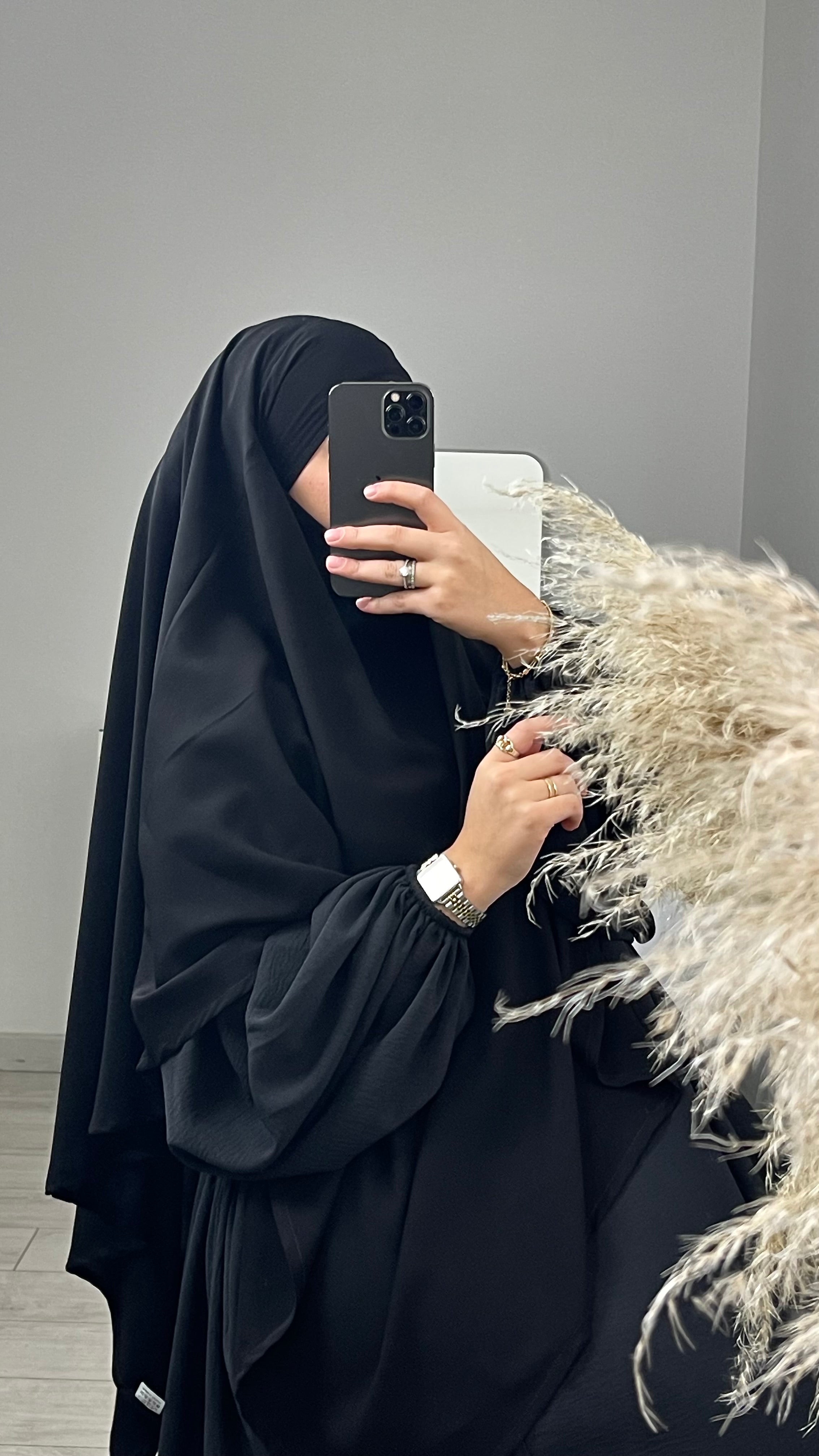 Premium Medina Silk Khimar