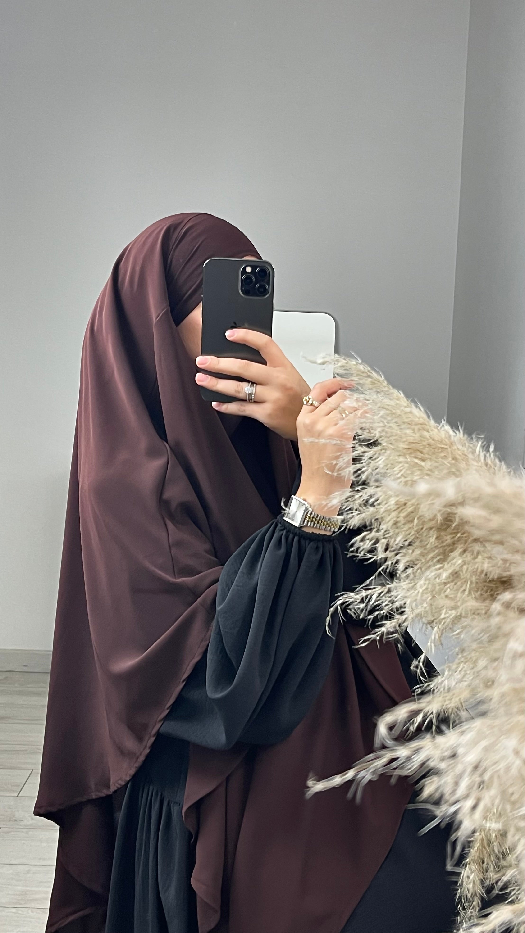 Premium Medina Silk Khimar